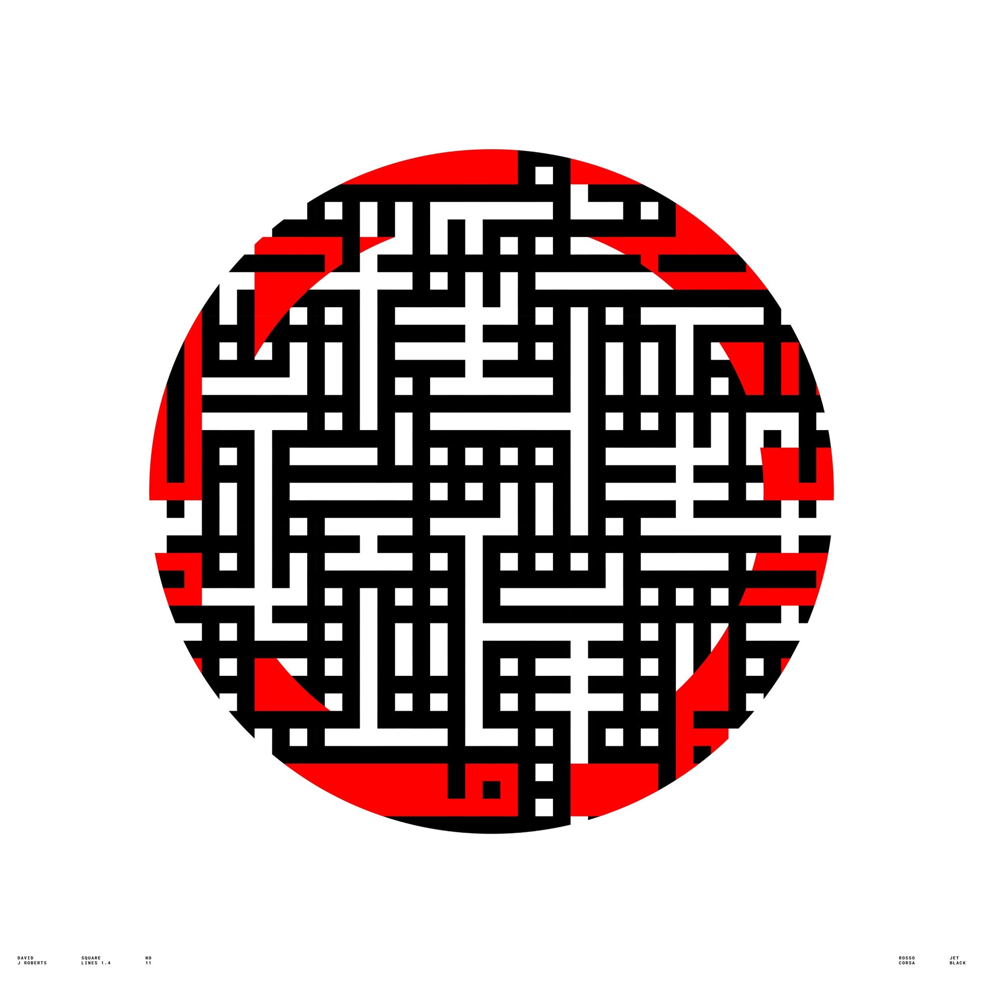Square Lines 1.4, No. 11