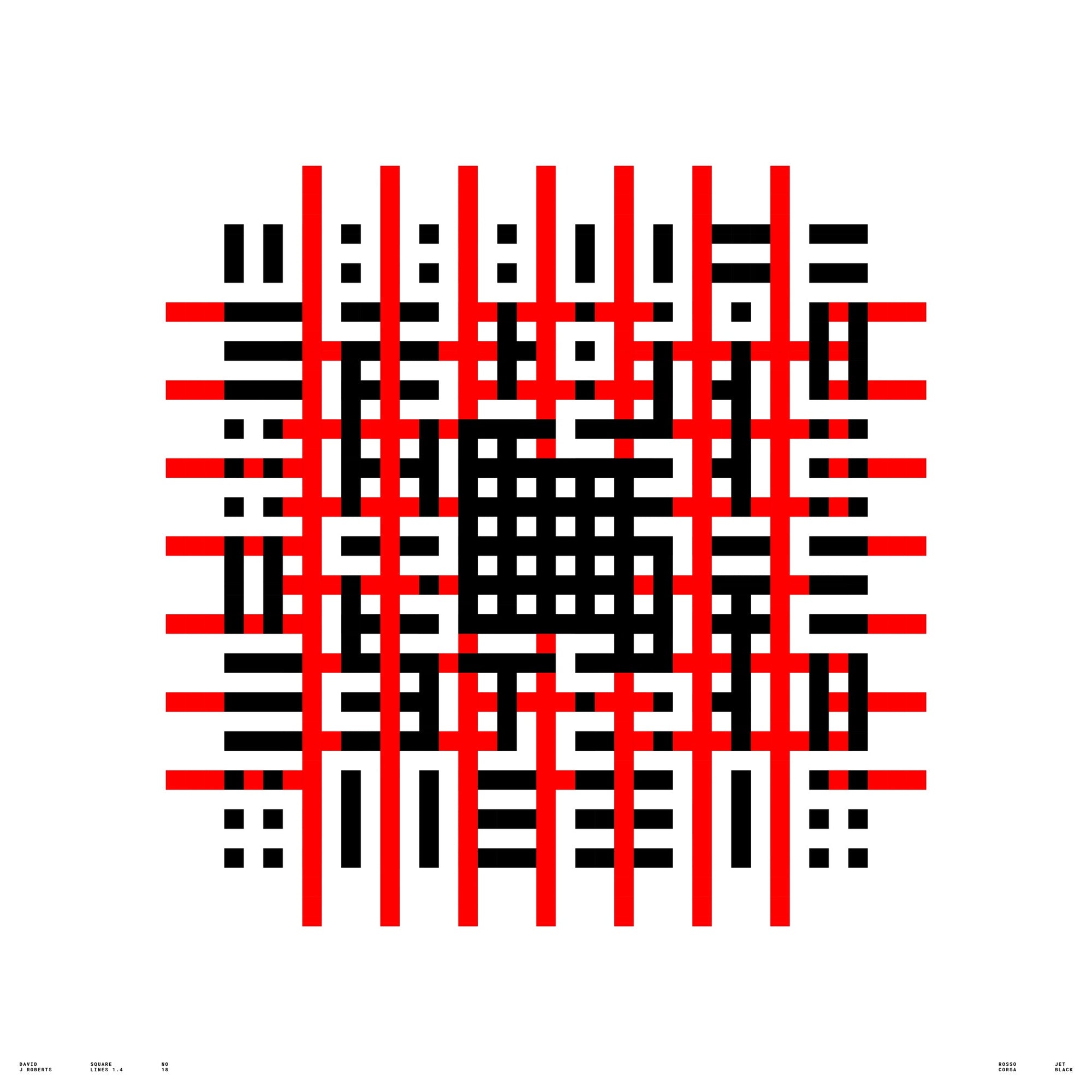 Square Lines 1.4, No. 18