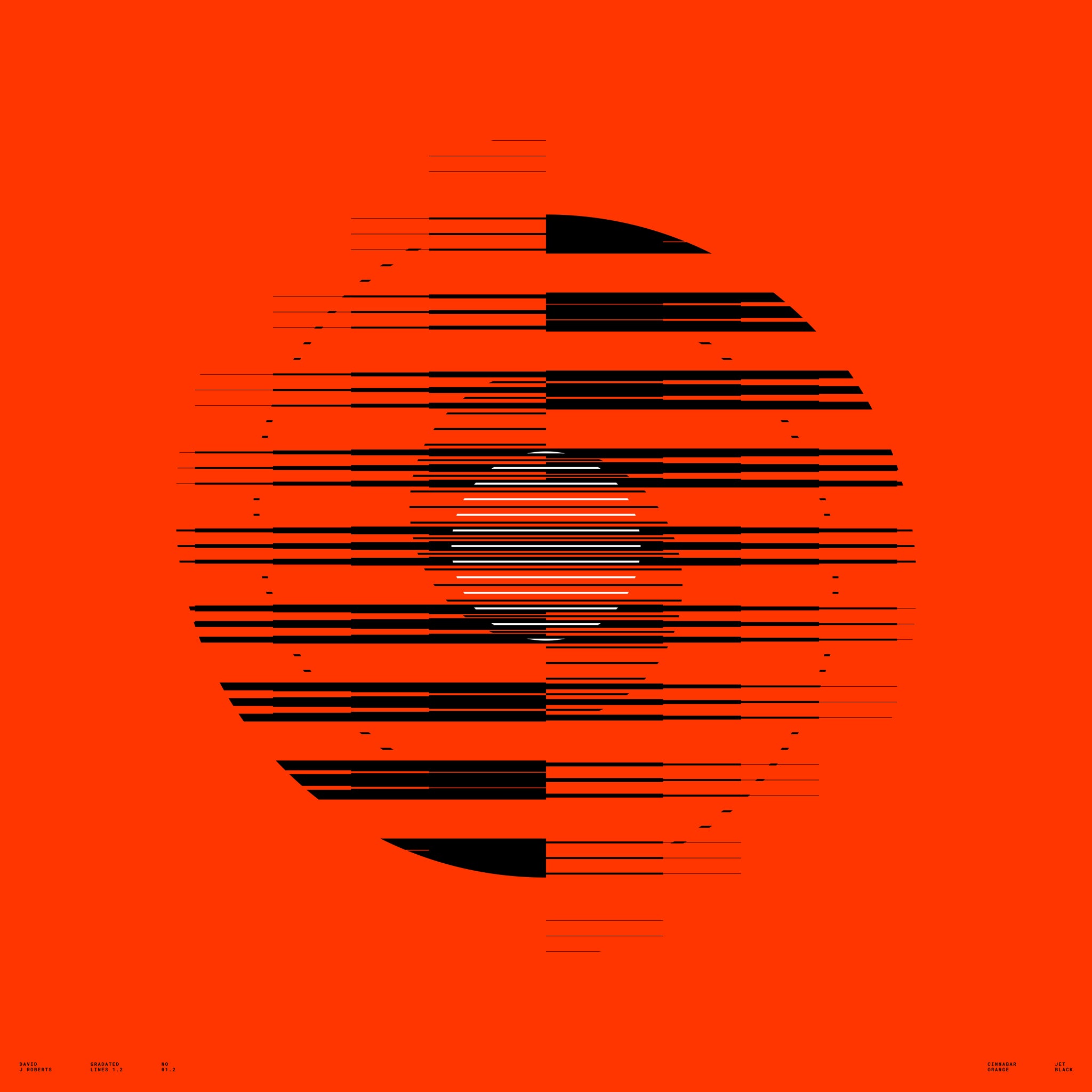 Gradated Lines 1.2, No. 01.2