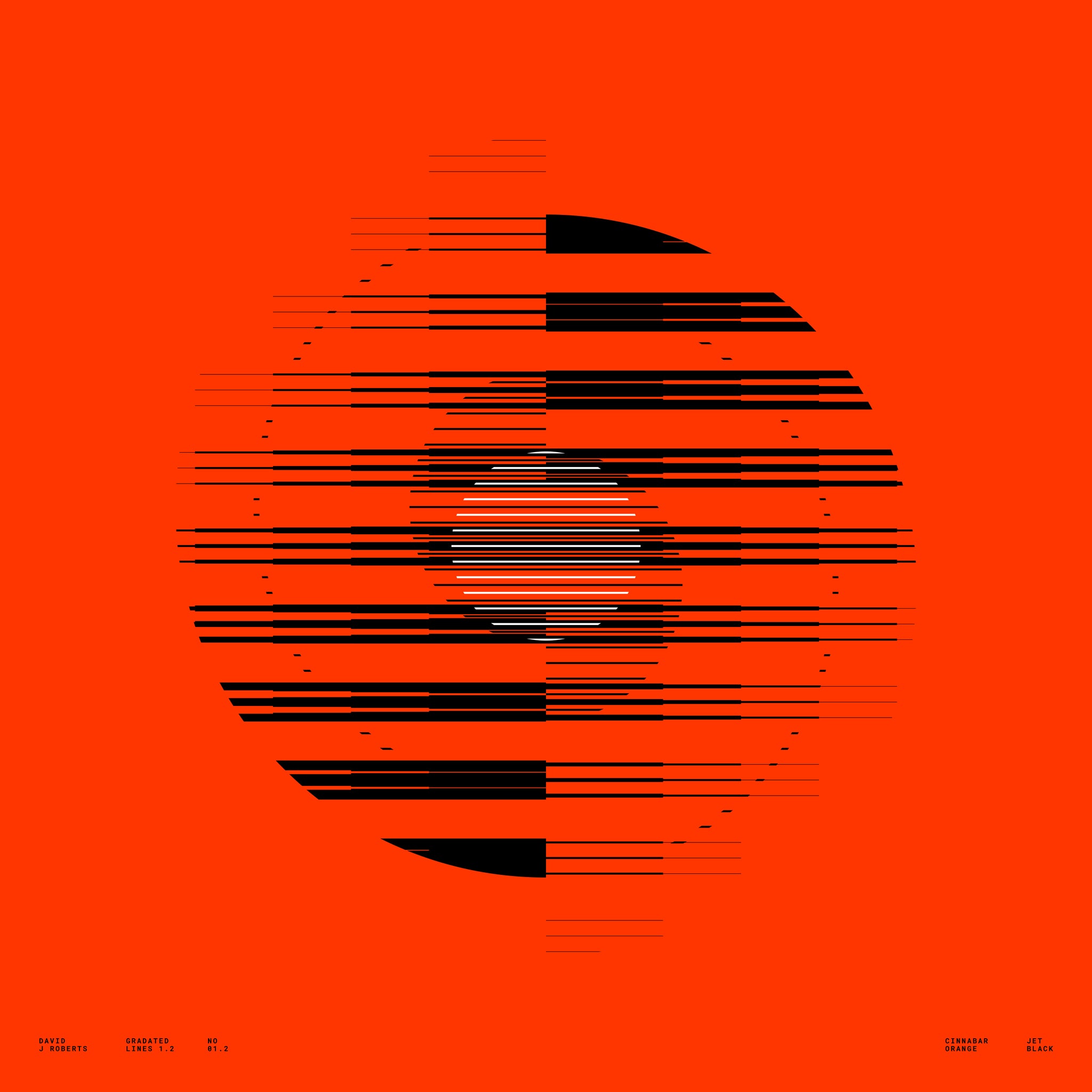 Gradated Lines 1.2, No. 01.2