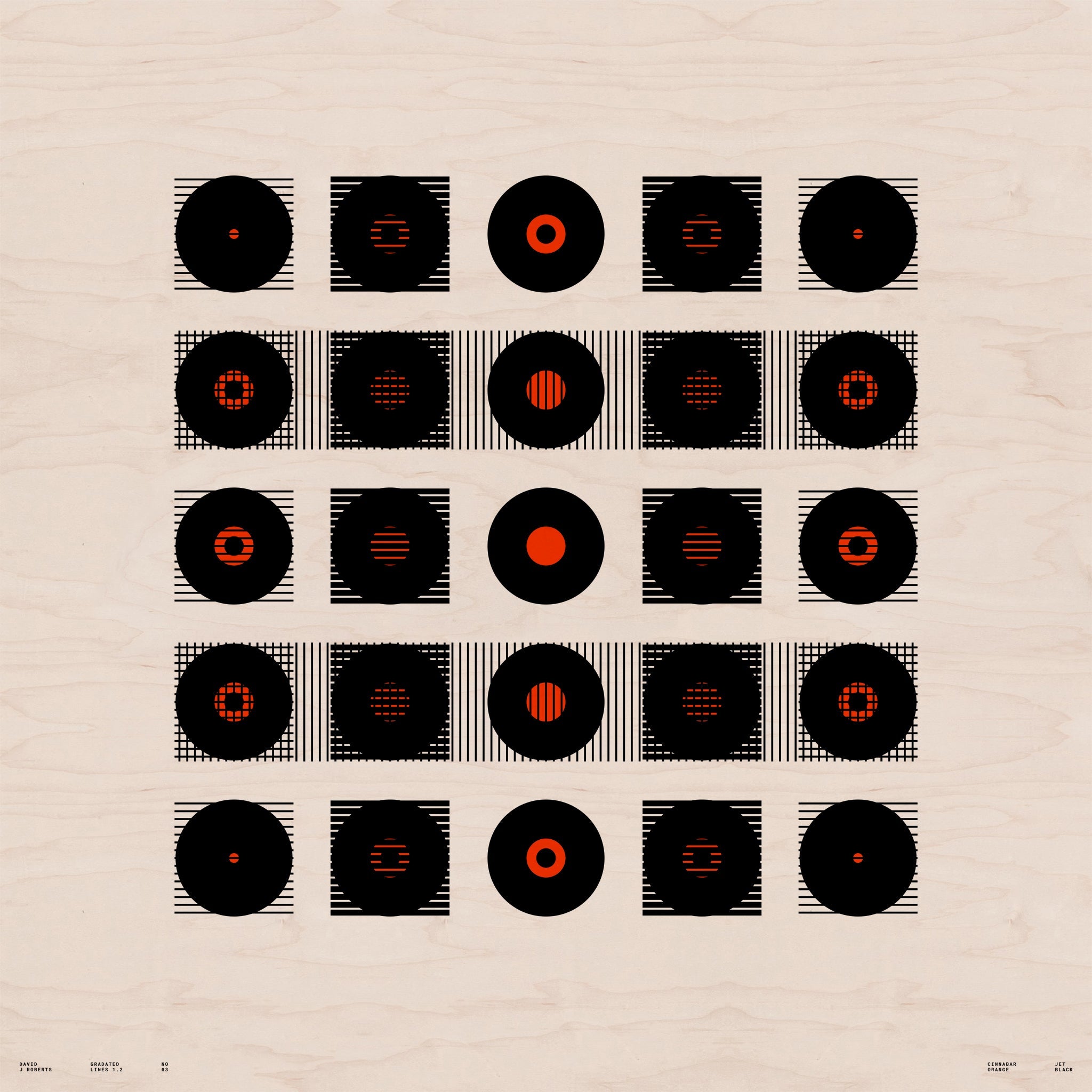Gradated Lines 1.2, No. 03