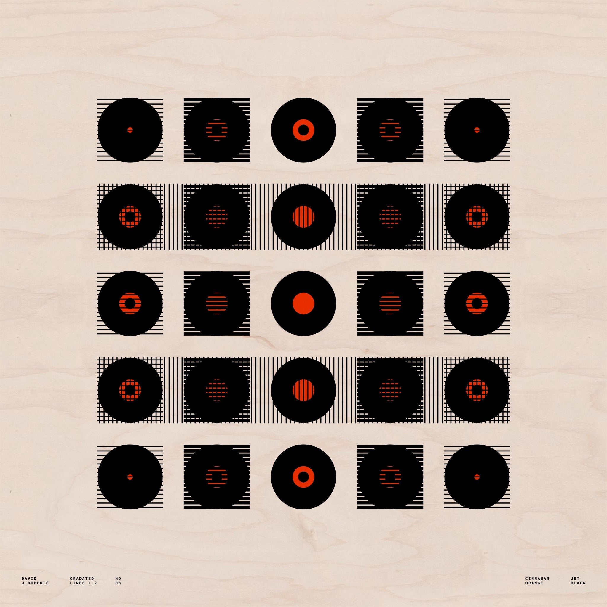 Gradated Lines 1.2, No. 03