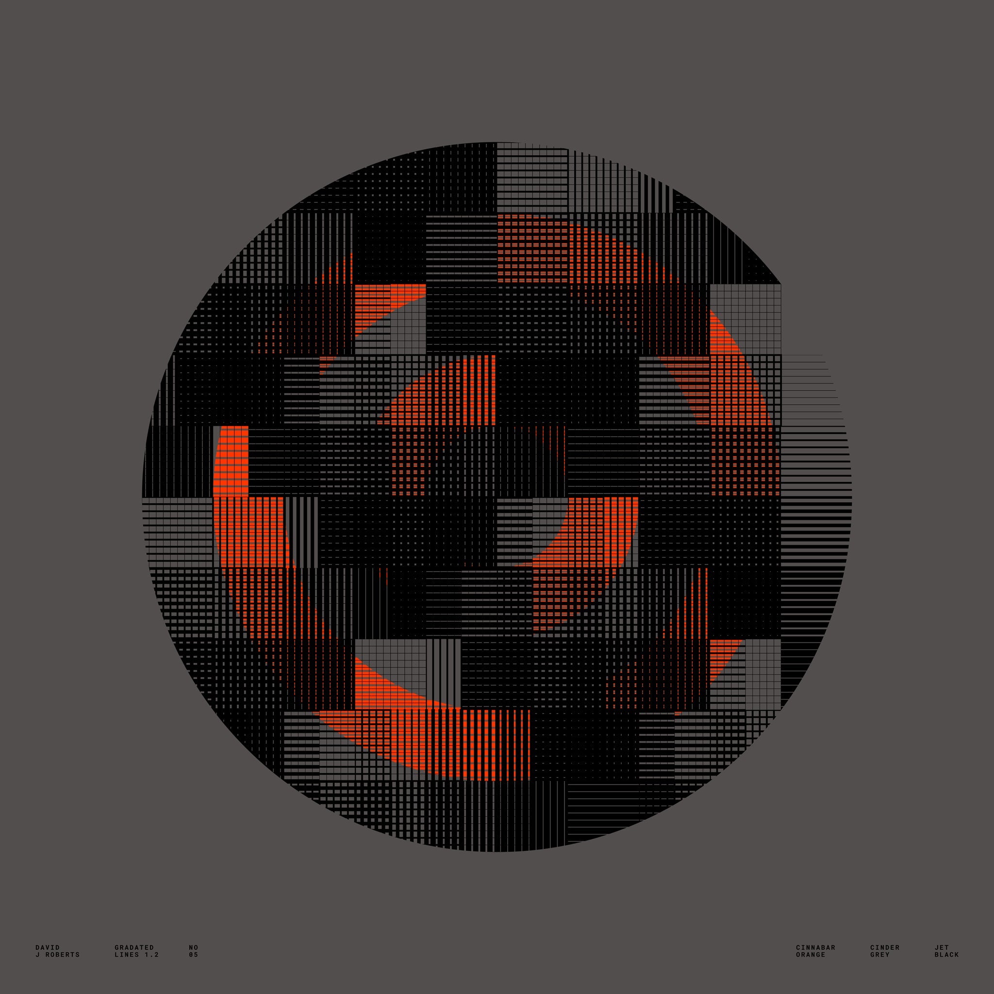 Gradated Lines 1.2, No. 05