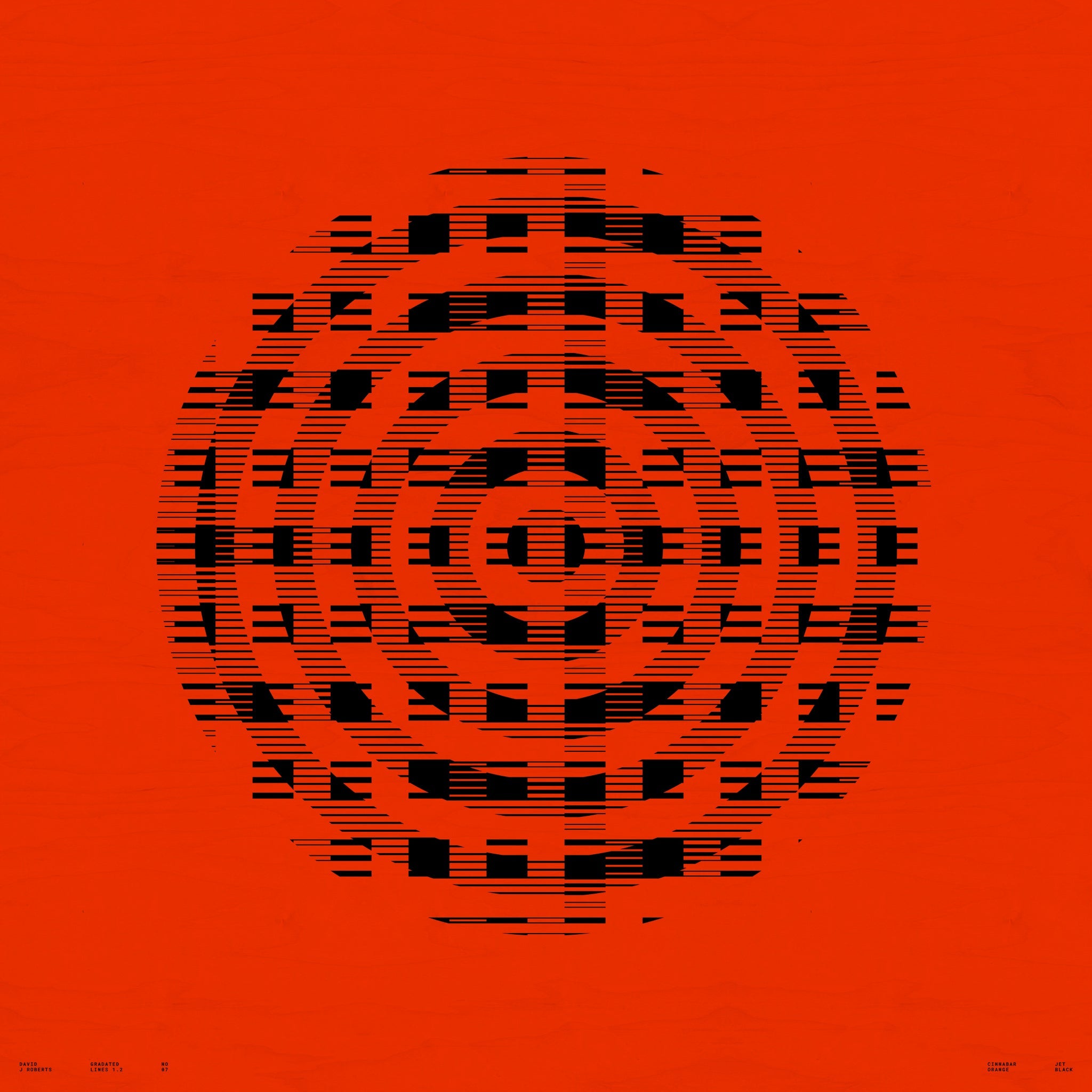 Gradated Lines 1.2, No. 07