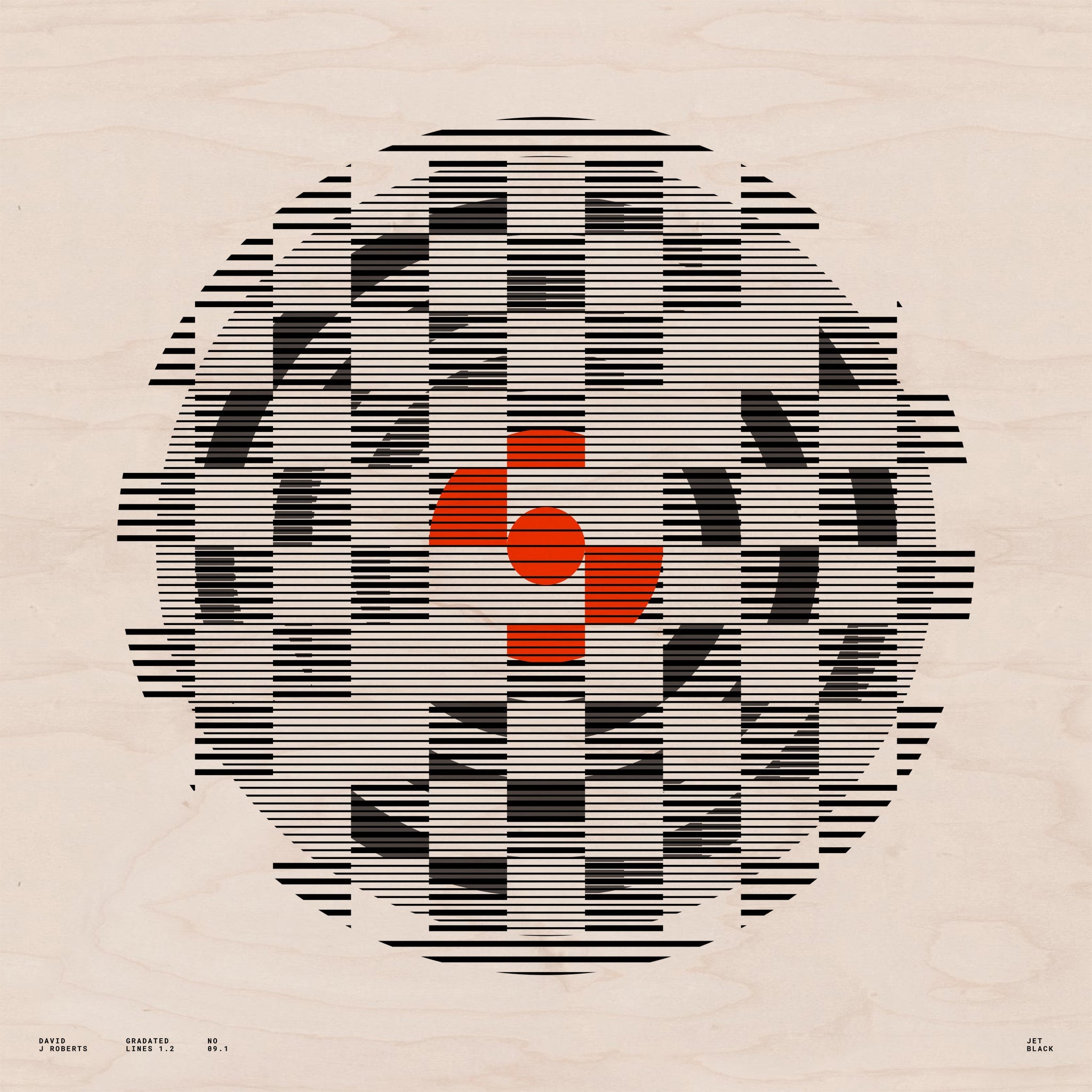 Gradated Lines 1.2, No. 09.1