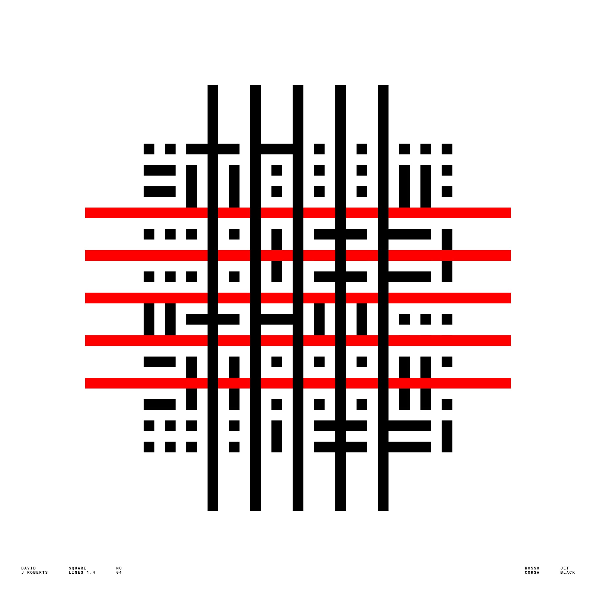 Square Lines 1.4, No. 04.0