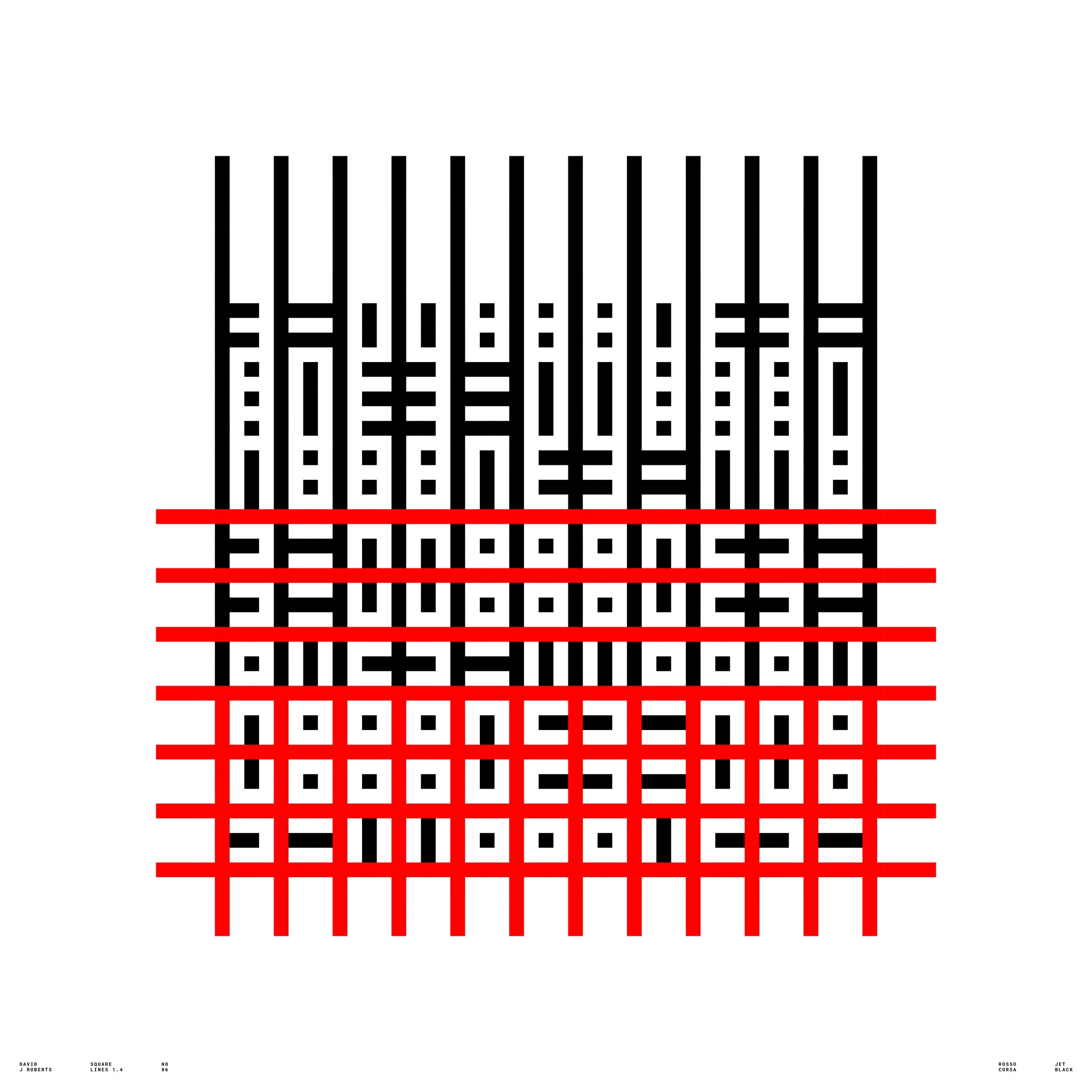 Square Lines 1.4, No. 06