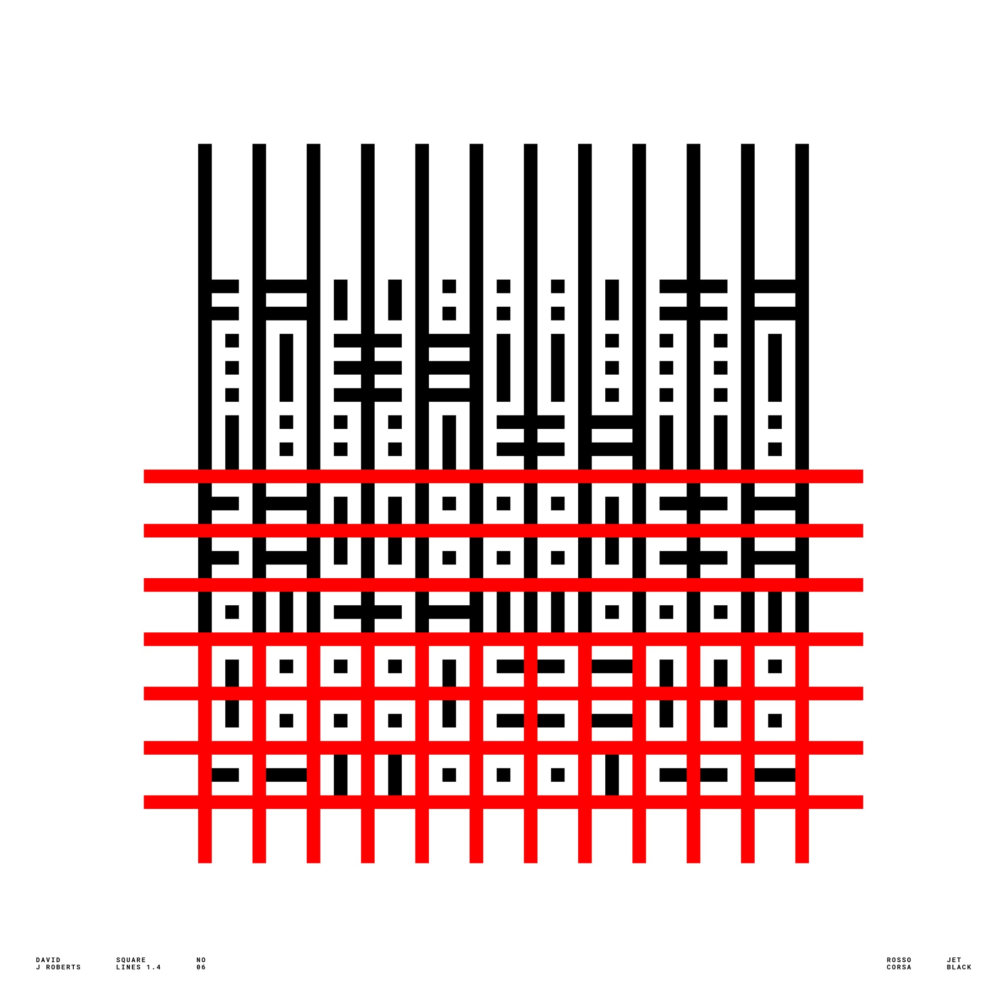 Square Lines 1.4, No. 06