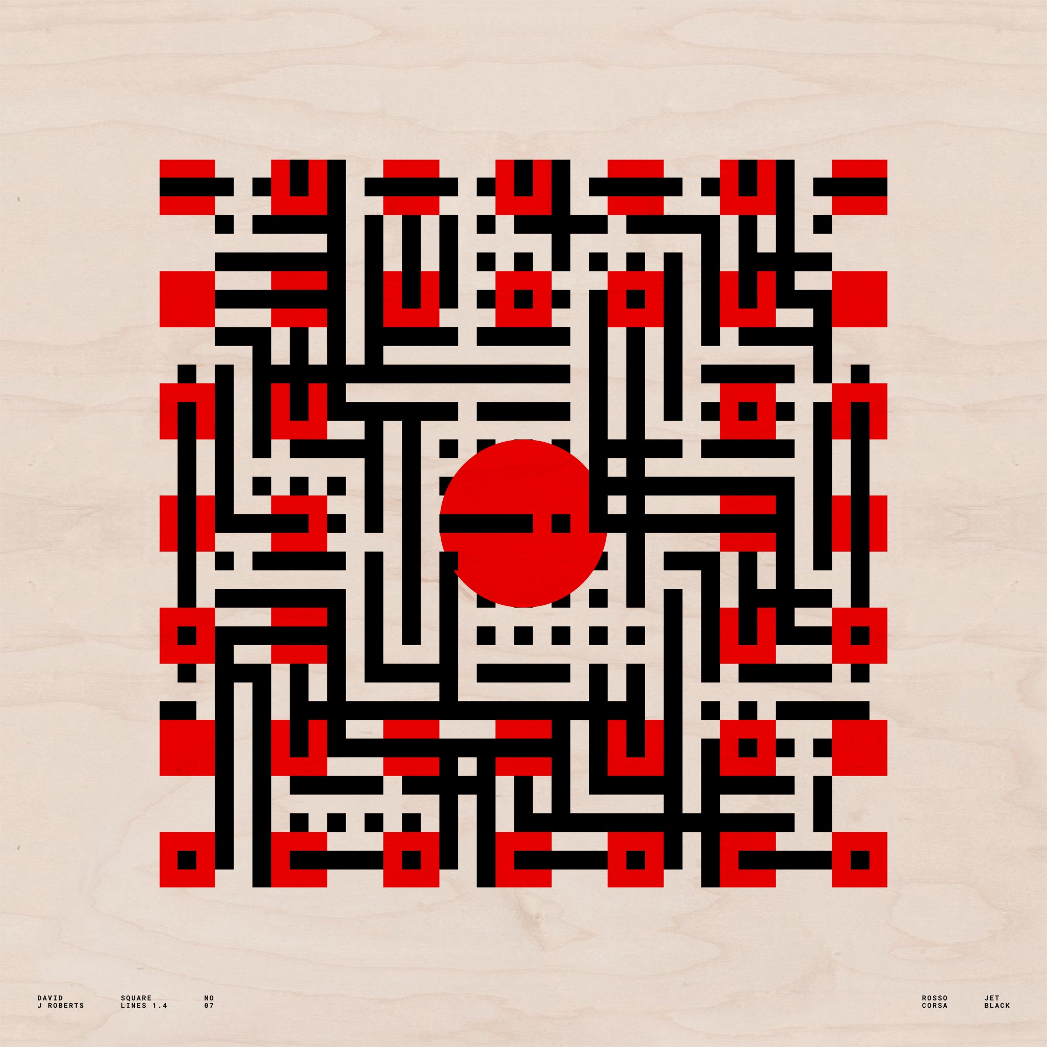 Square Lines 1.4, No. 07