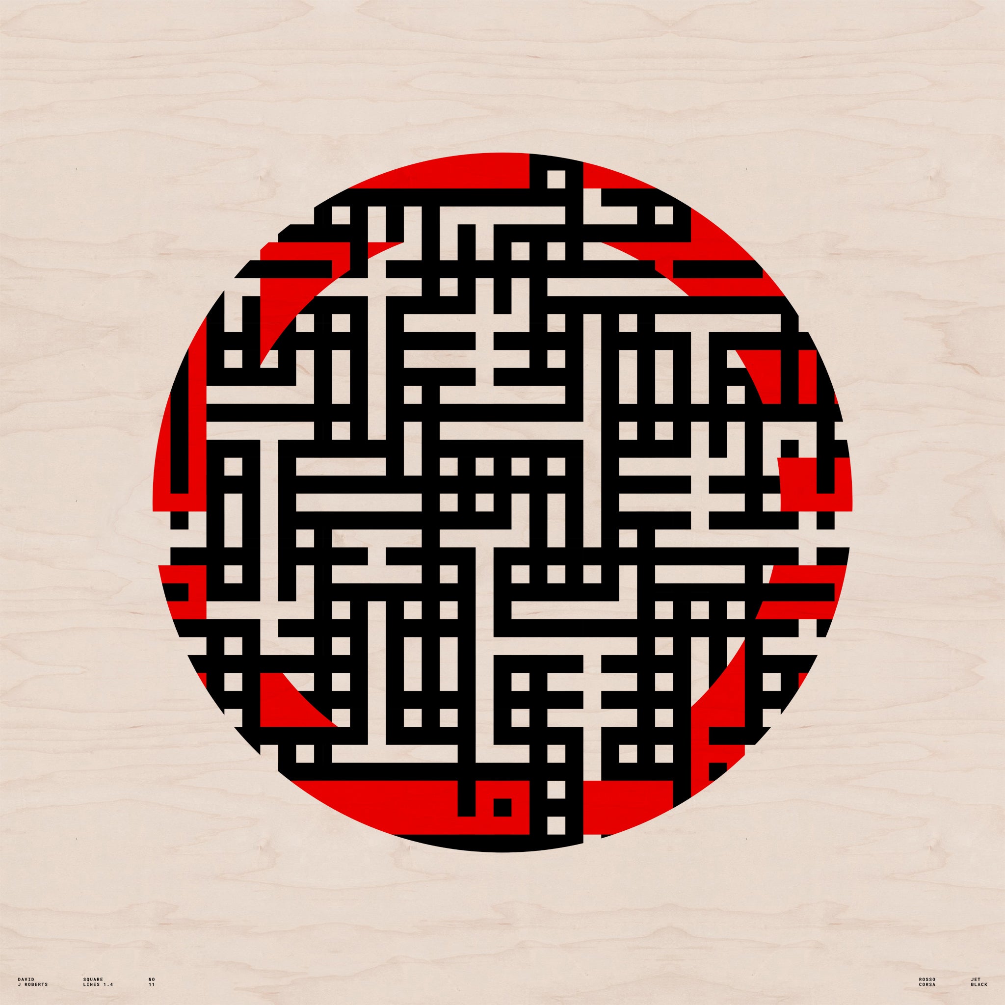 Square Lines 1.4, No. 11
