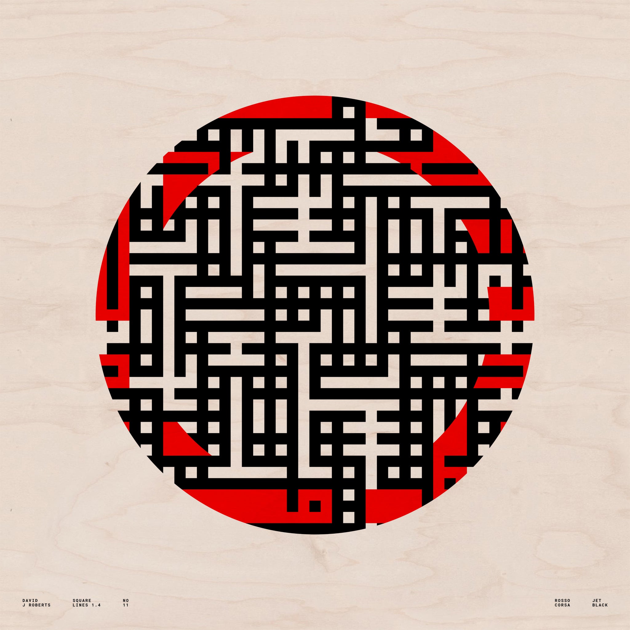 Square Lines 1.4, No. 11