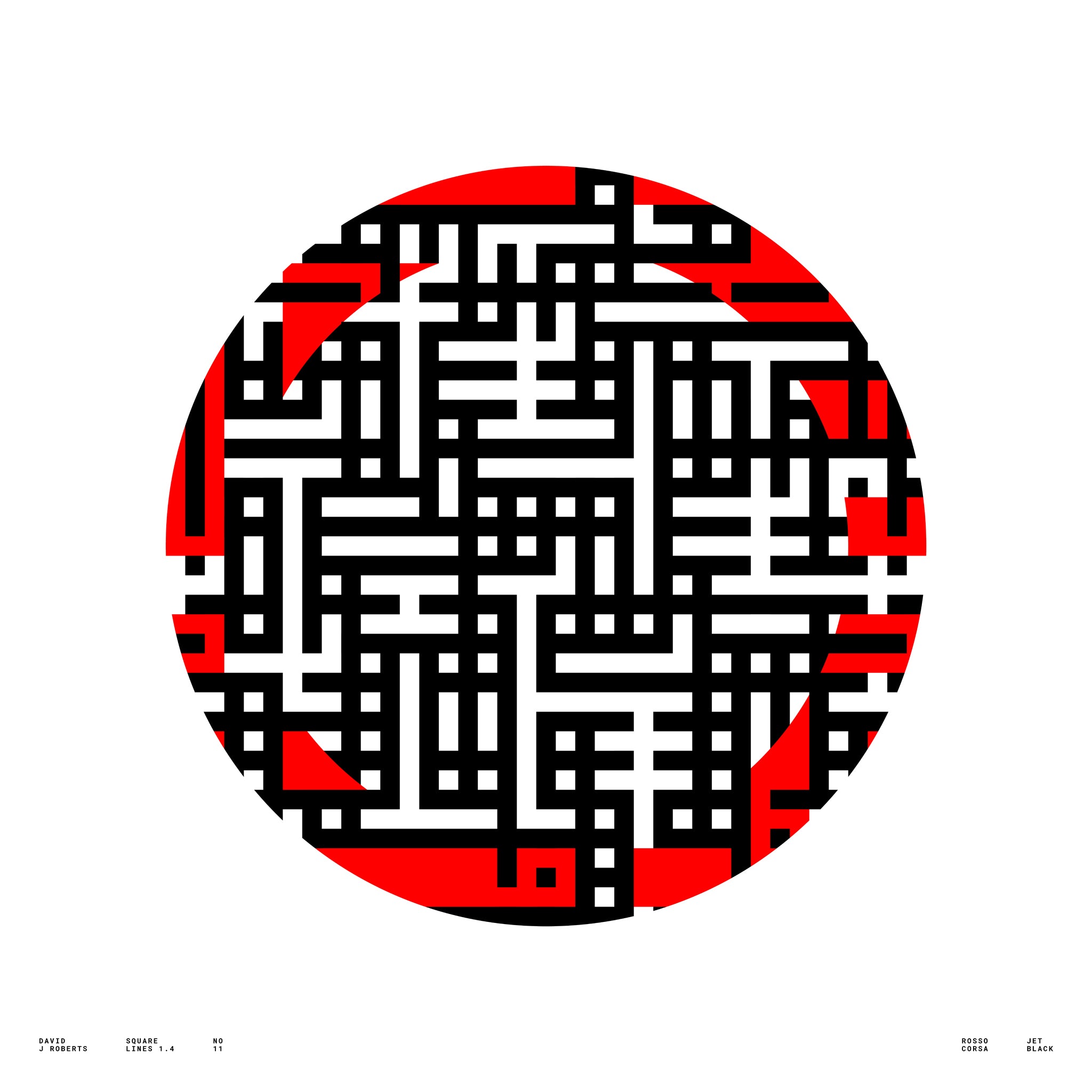 Square Lines 1.4, No. 11