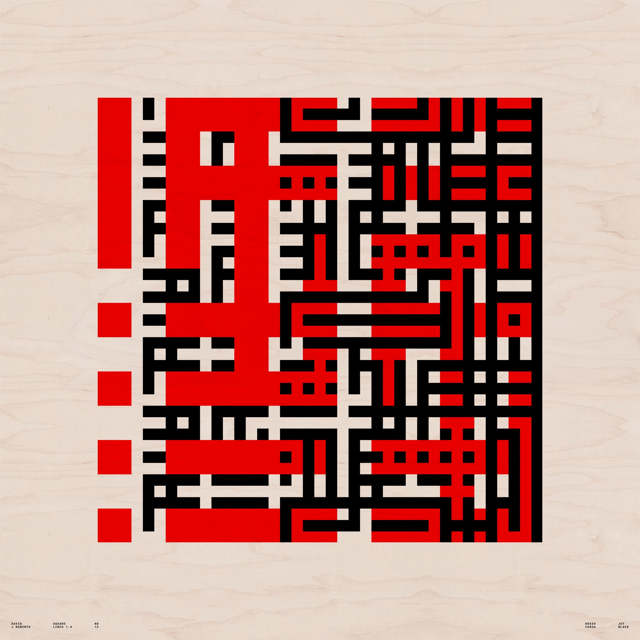 Square Lines 1.4, No. 12