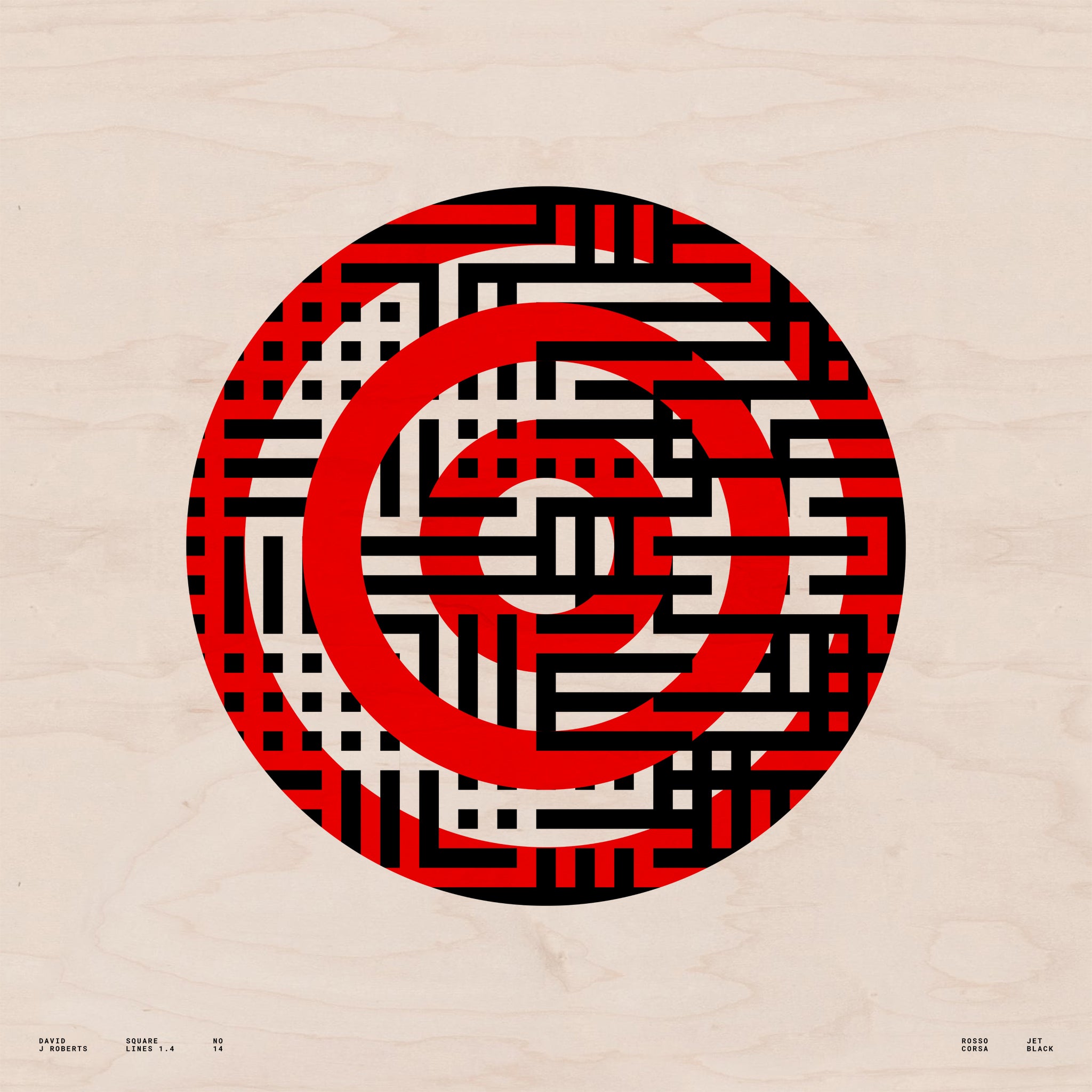 Square Lines 1.4, No. 14