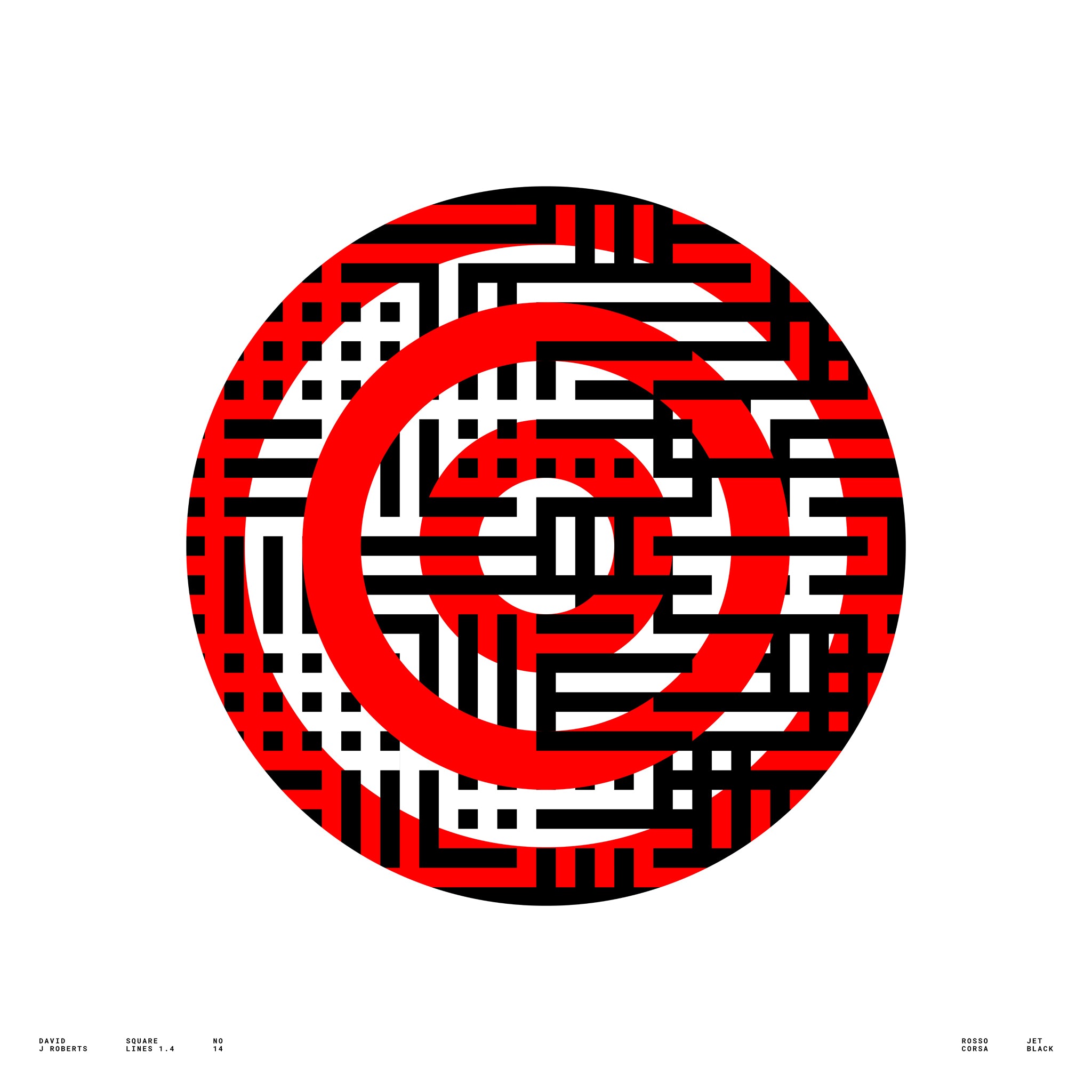 Square Lines 1.4, No. 14