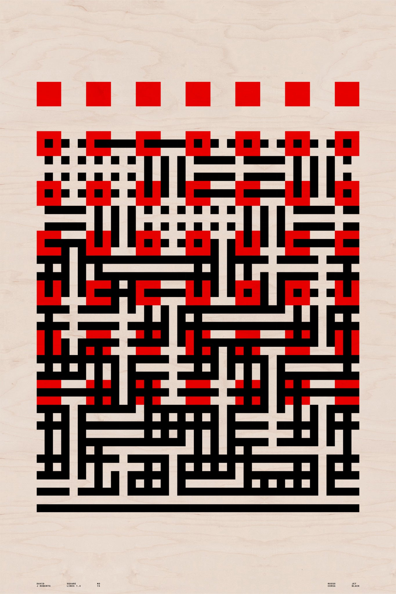 Square Lines 1.4, No. 15