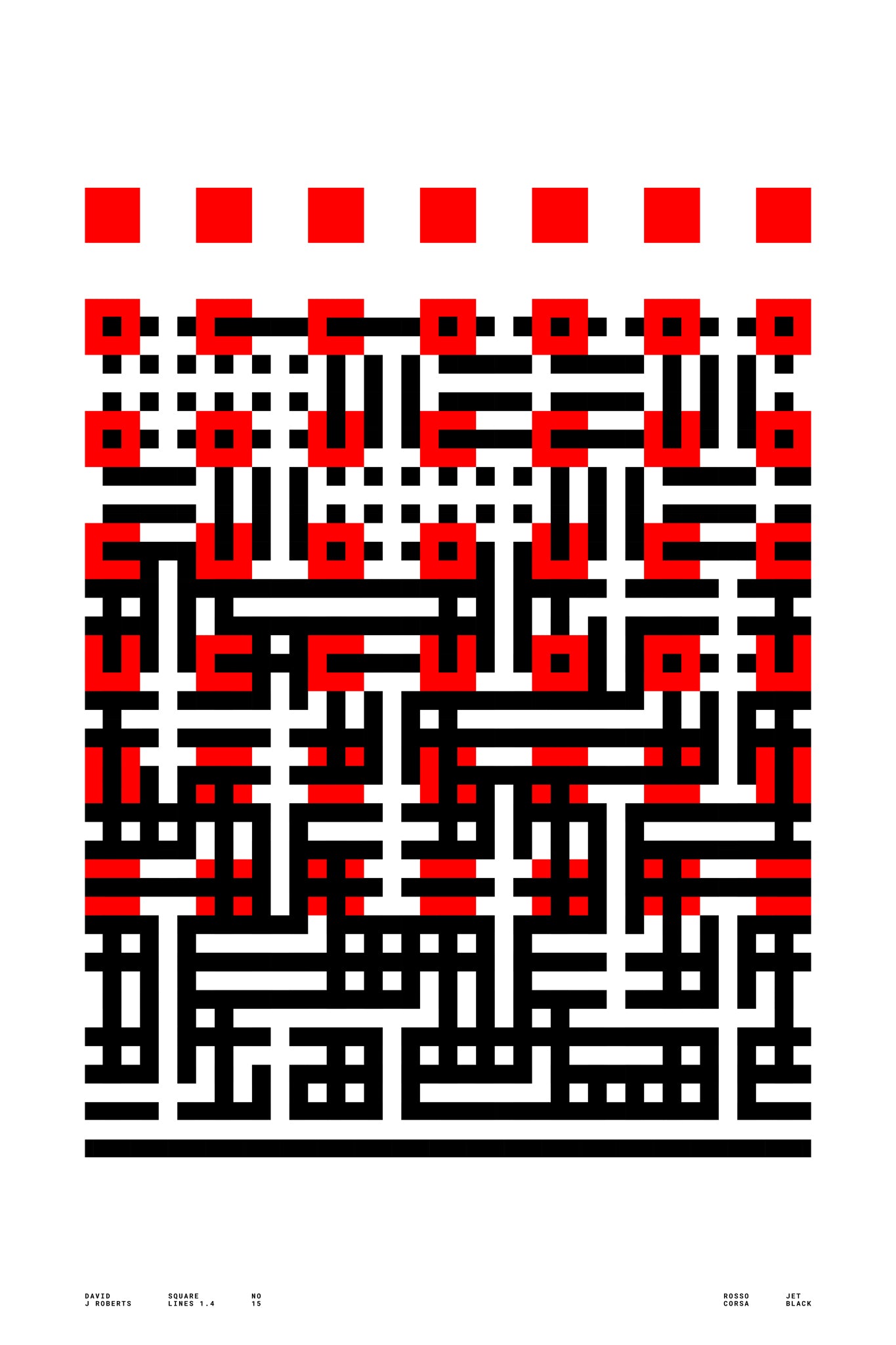 Square Lines 1.4, No. 15