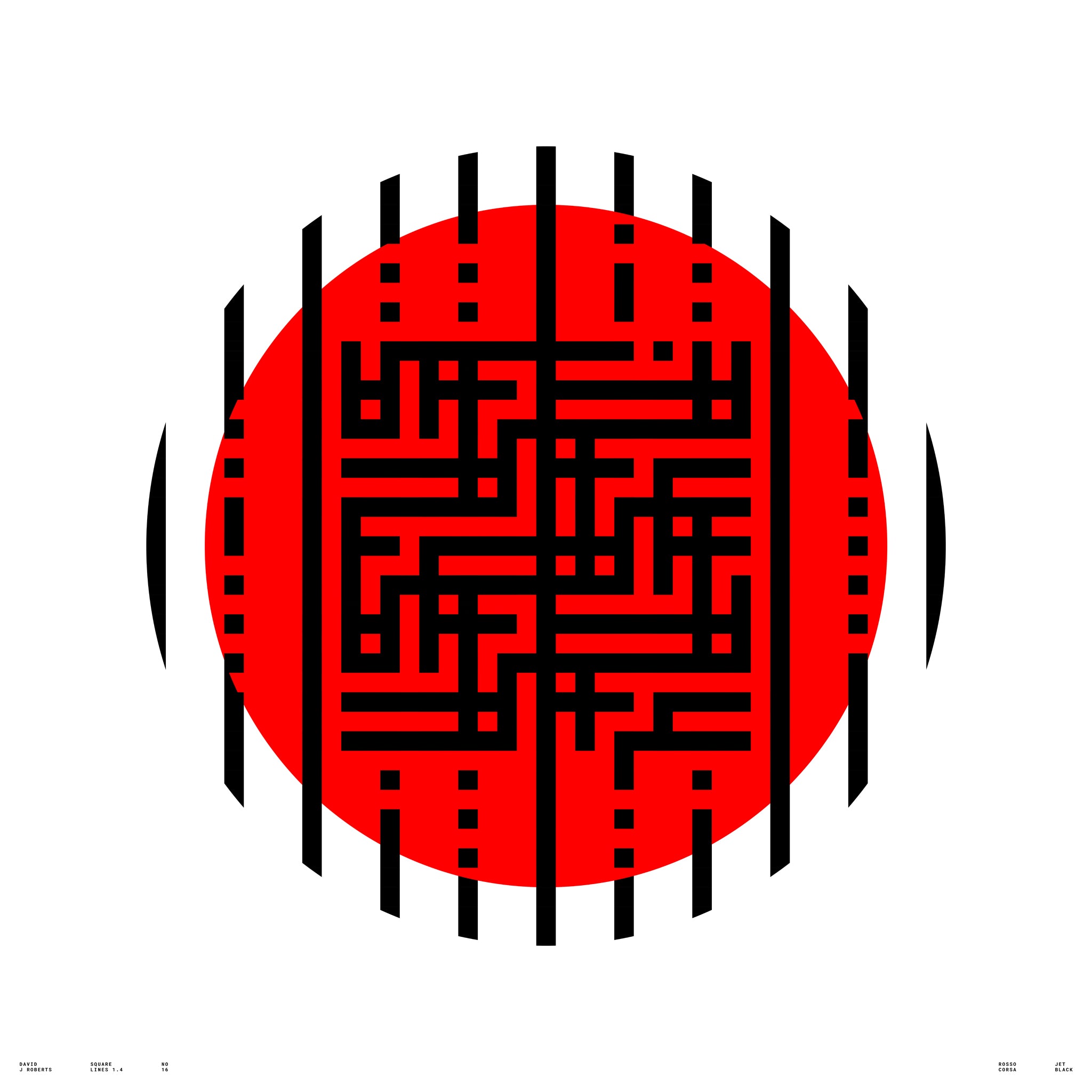 Square Lines 1.4, No. 16