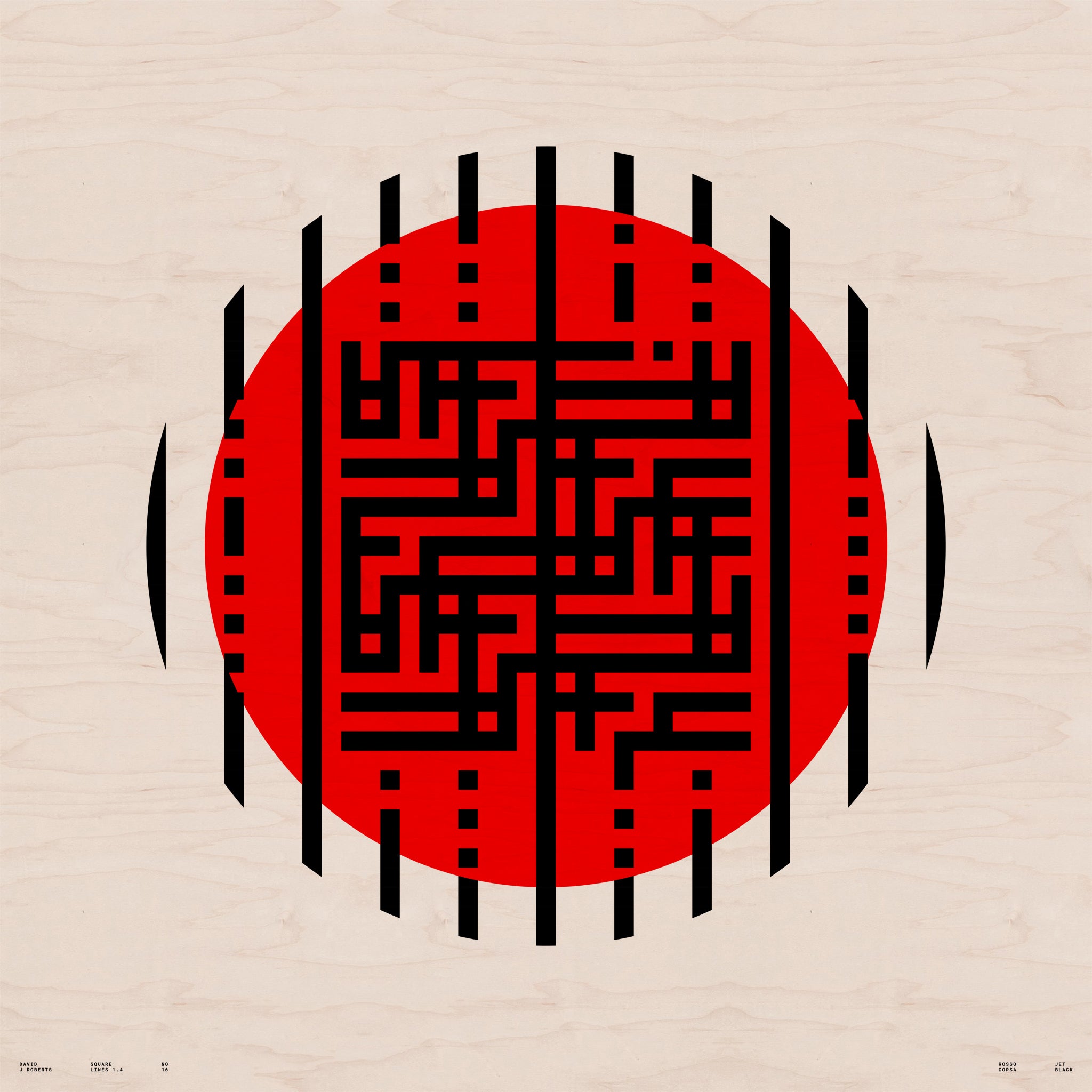 Square Lines 1.4, No. 16