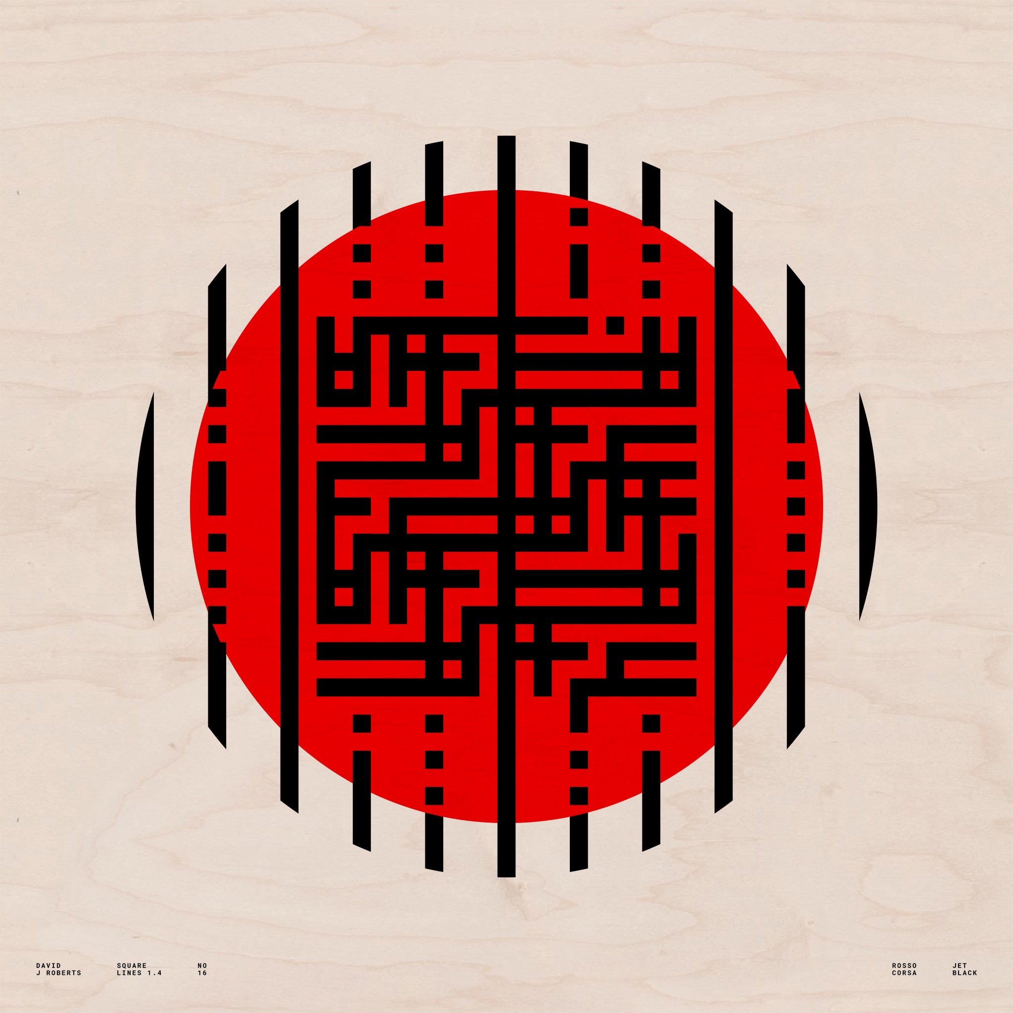 Square Lines 1.4, No. 16