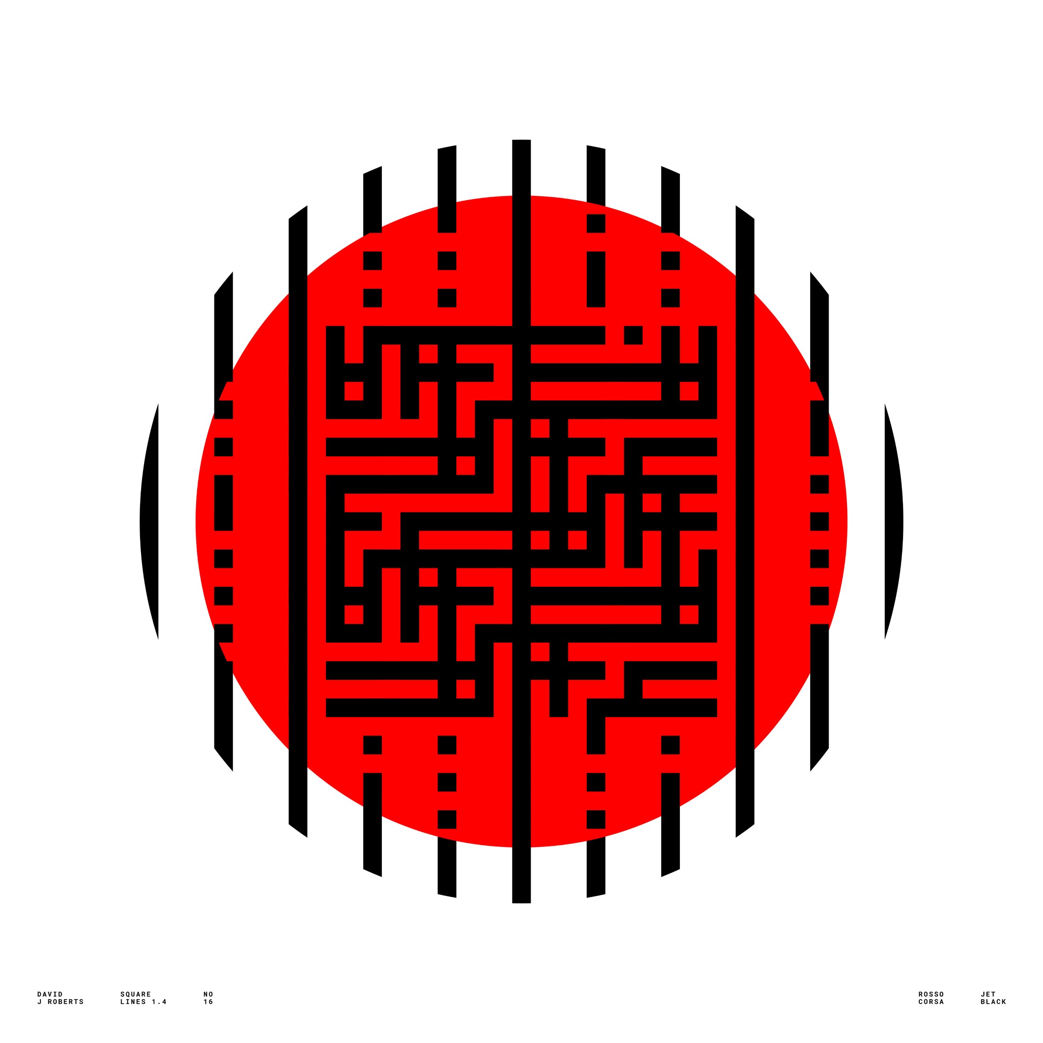 Square Lines 1.4, No. 16