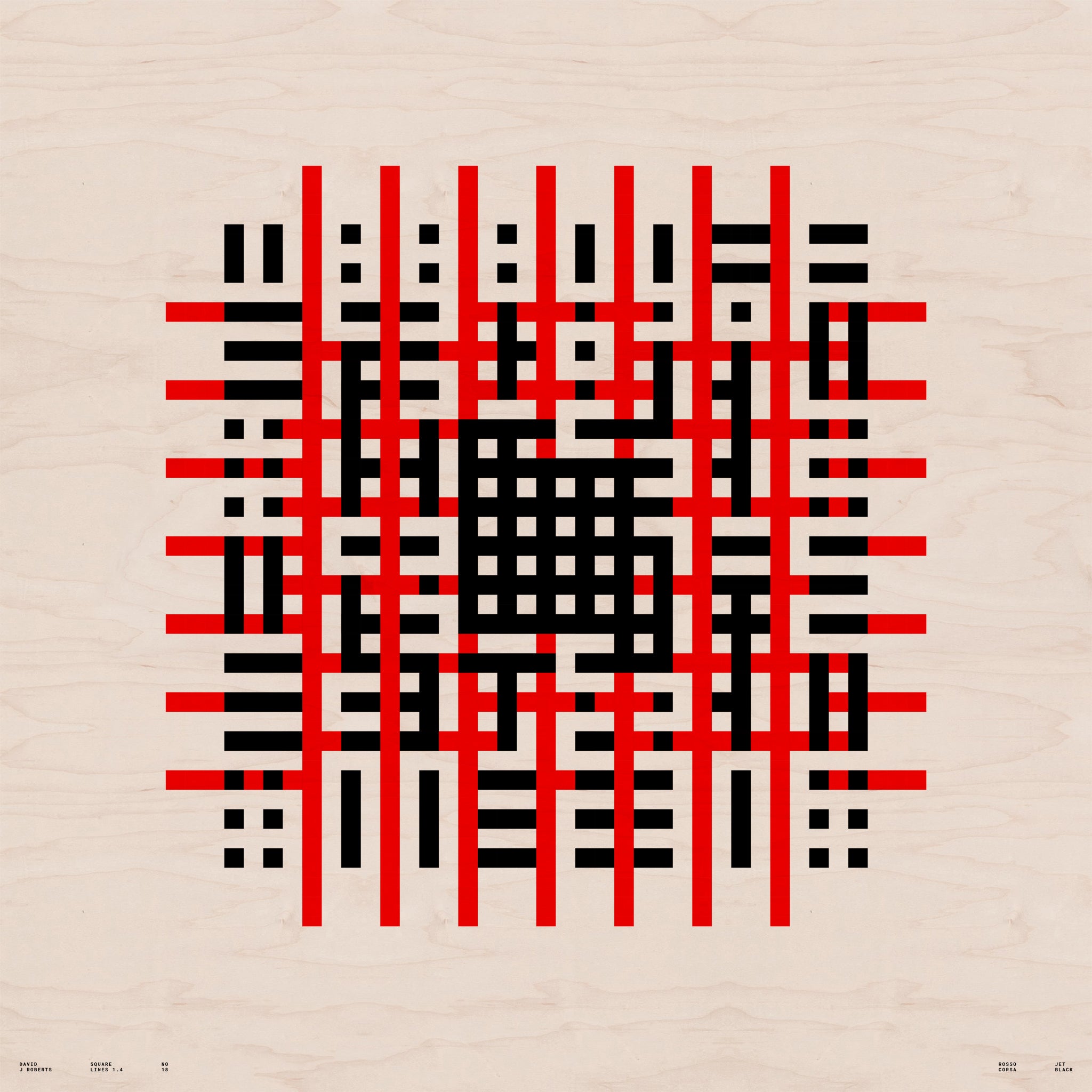 Square Lines 1.4, No. 18