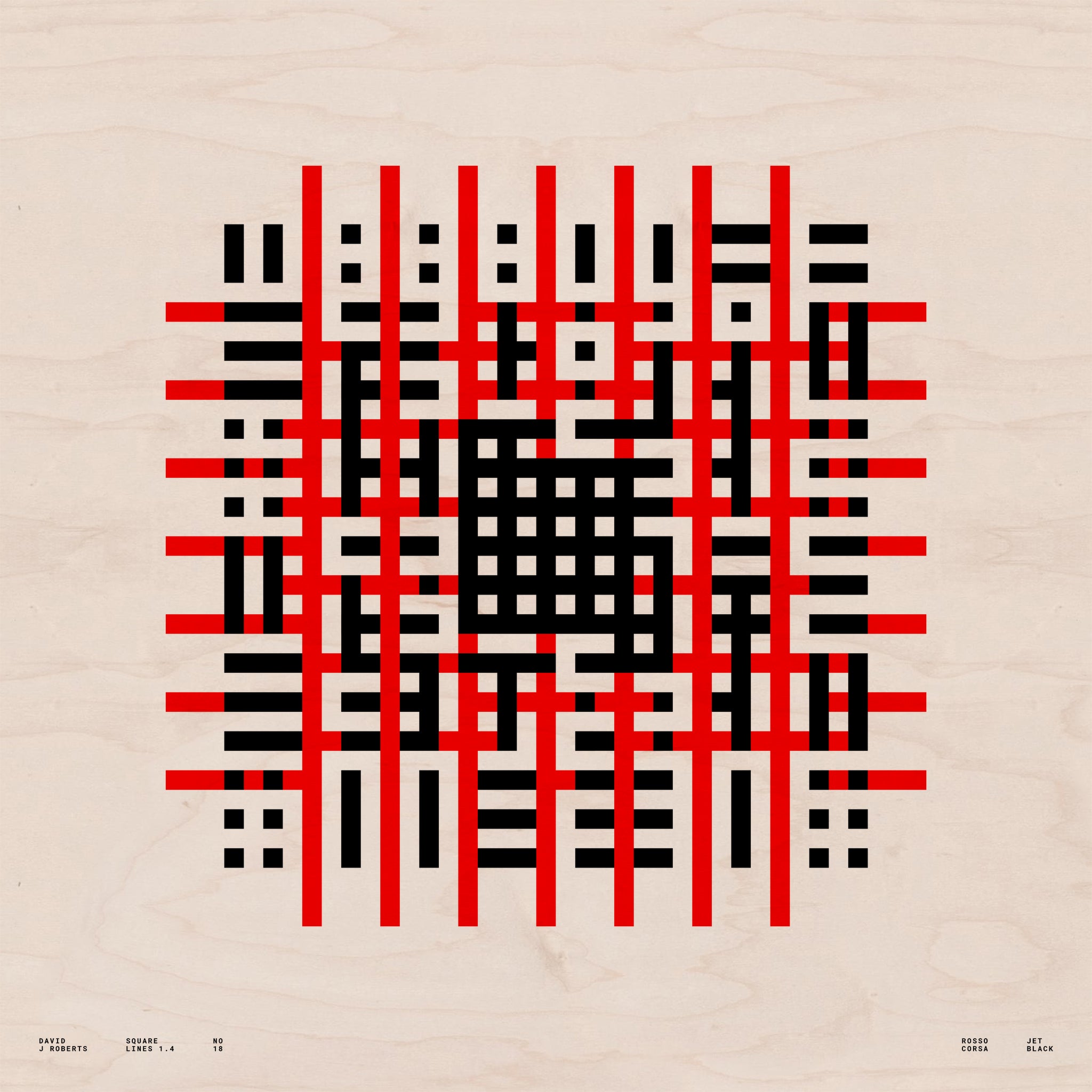 Square Lines 1.4, No. 18