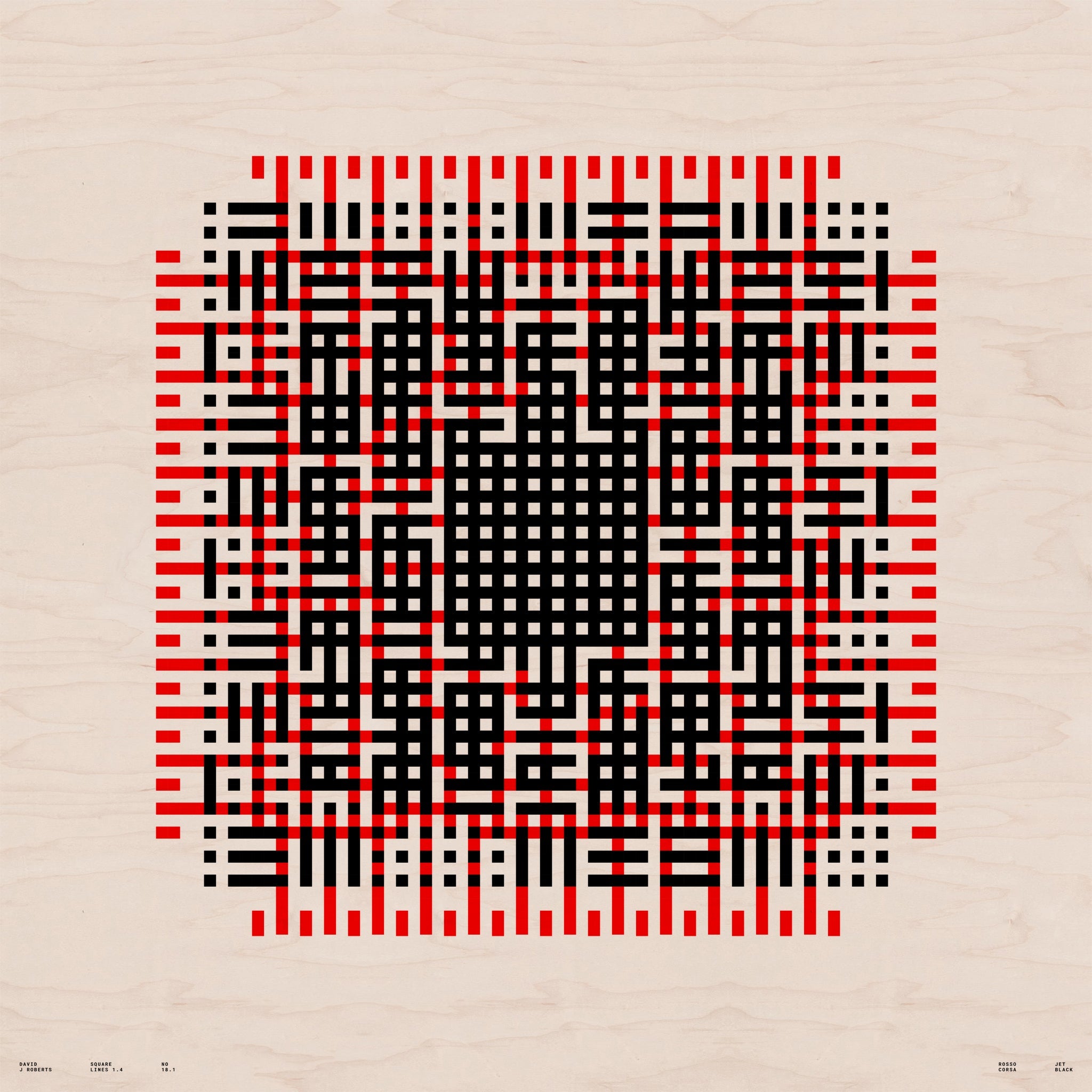 Square Lines 1.4, No. 18.1