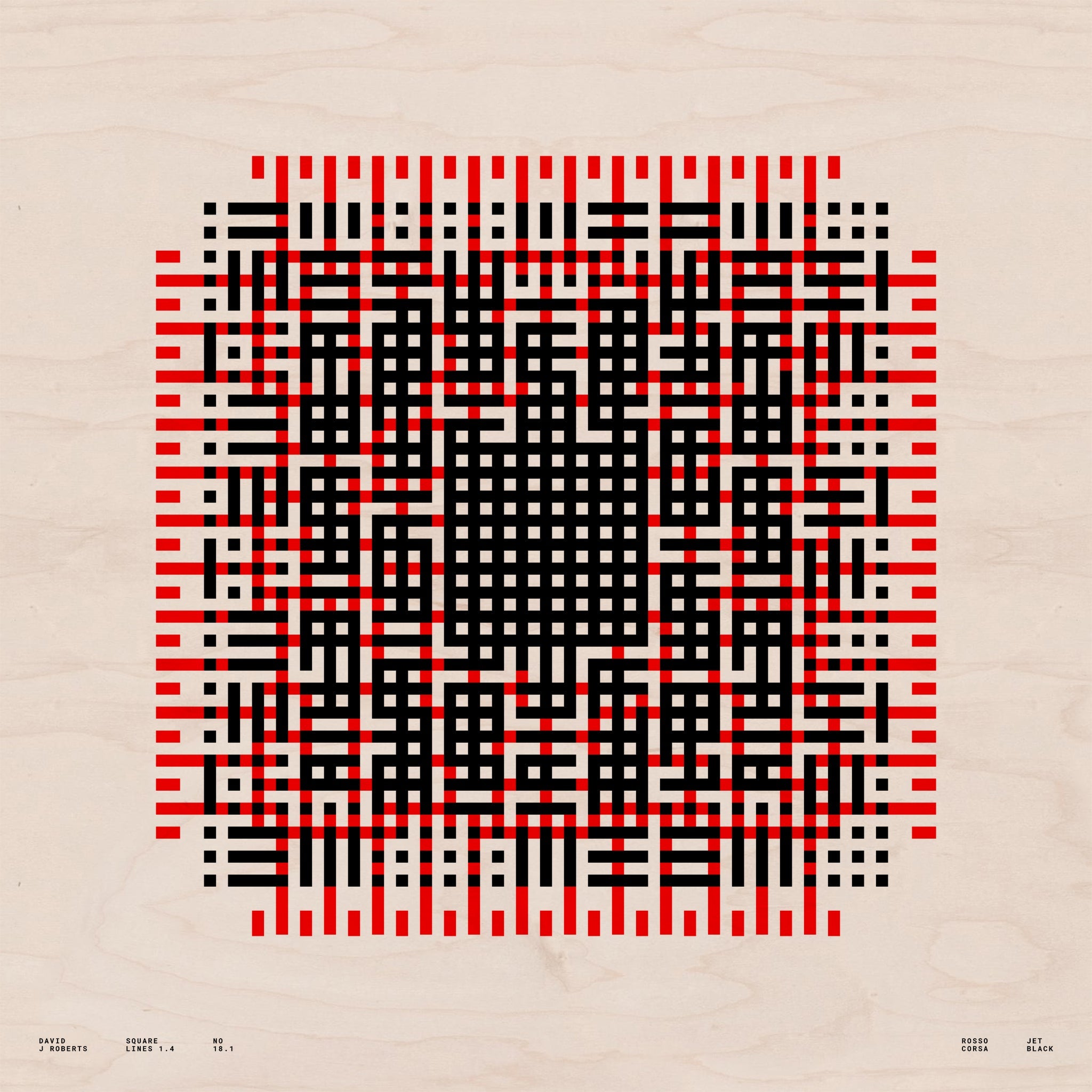 Square Lines 1.4, No. 18.1