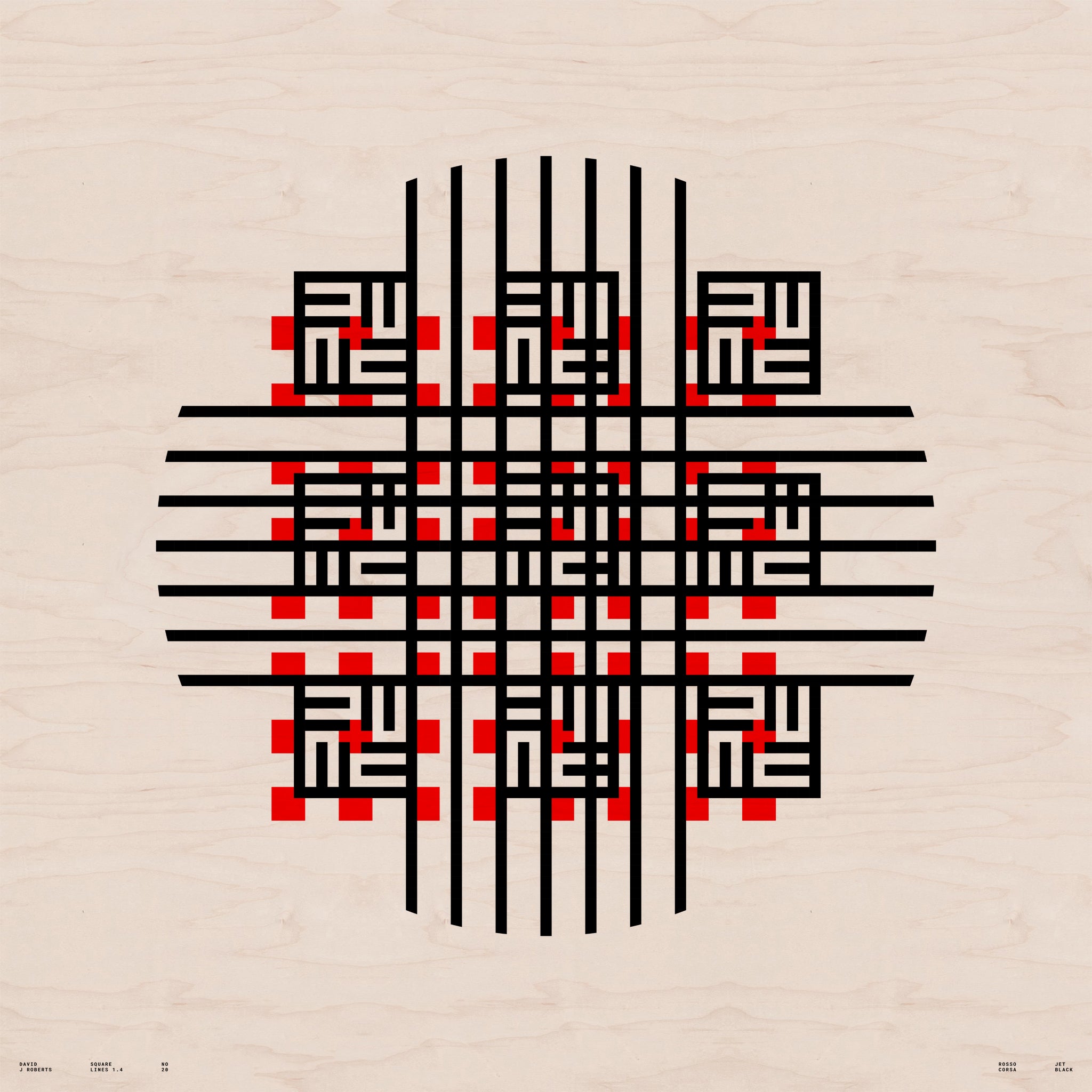 Square Lines 1.4, No. 20