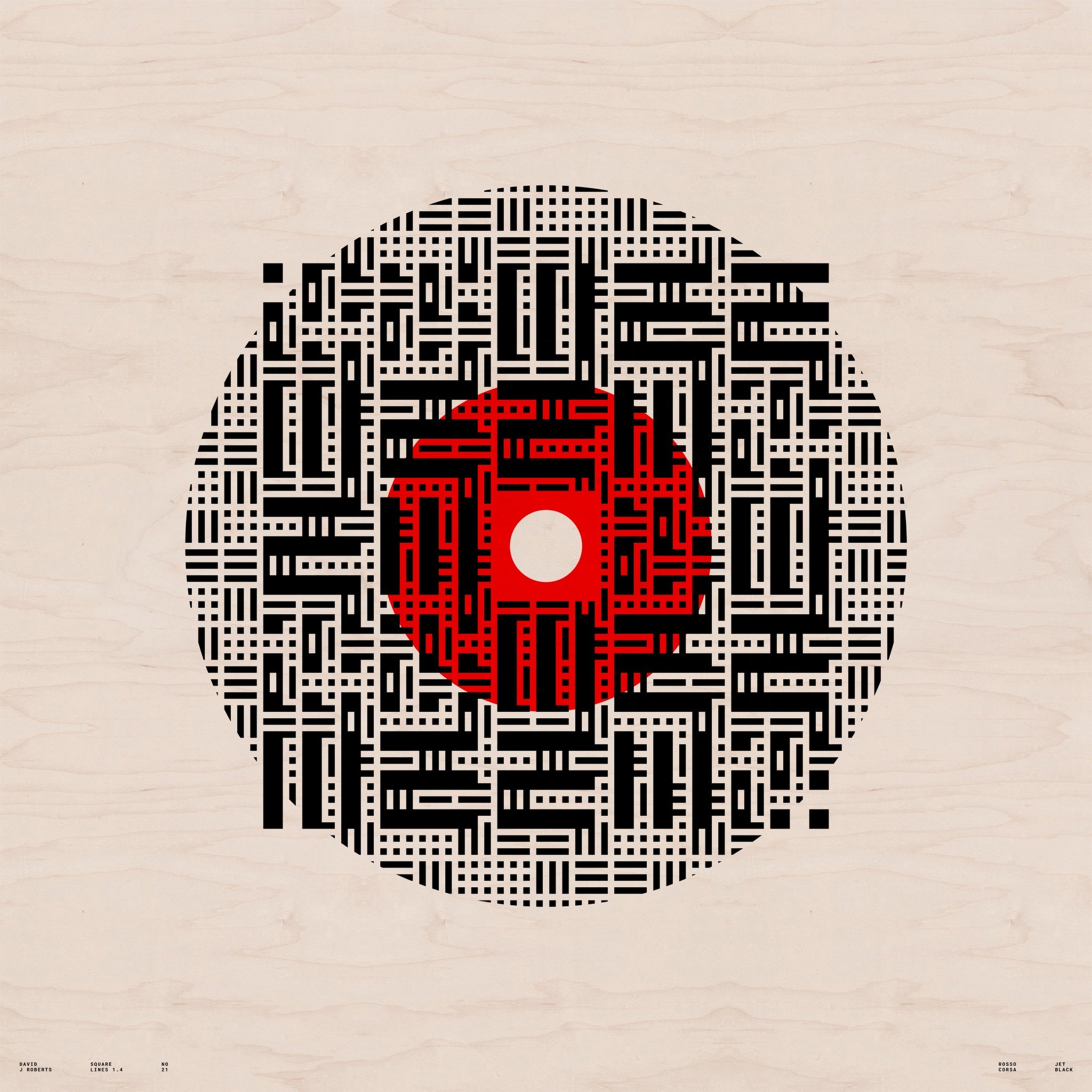 Square Lines 1.4, No. 21