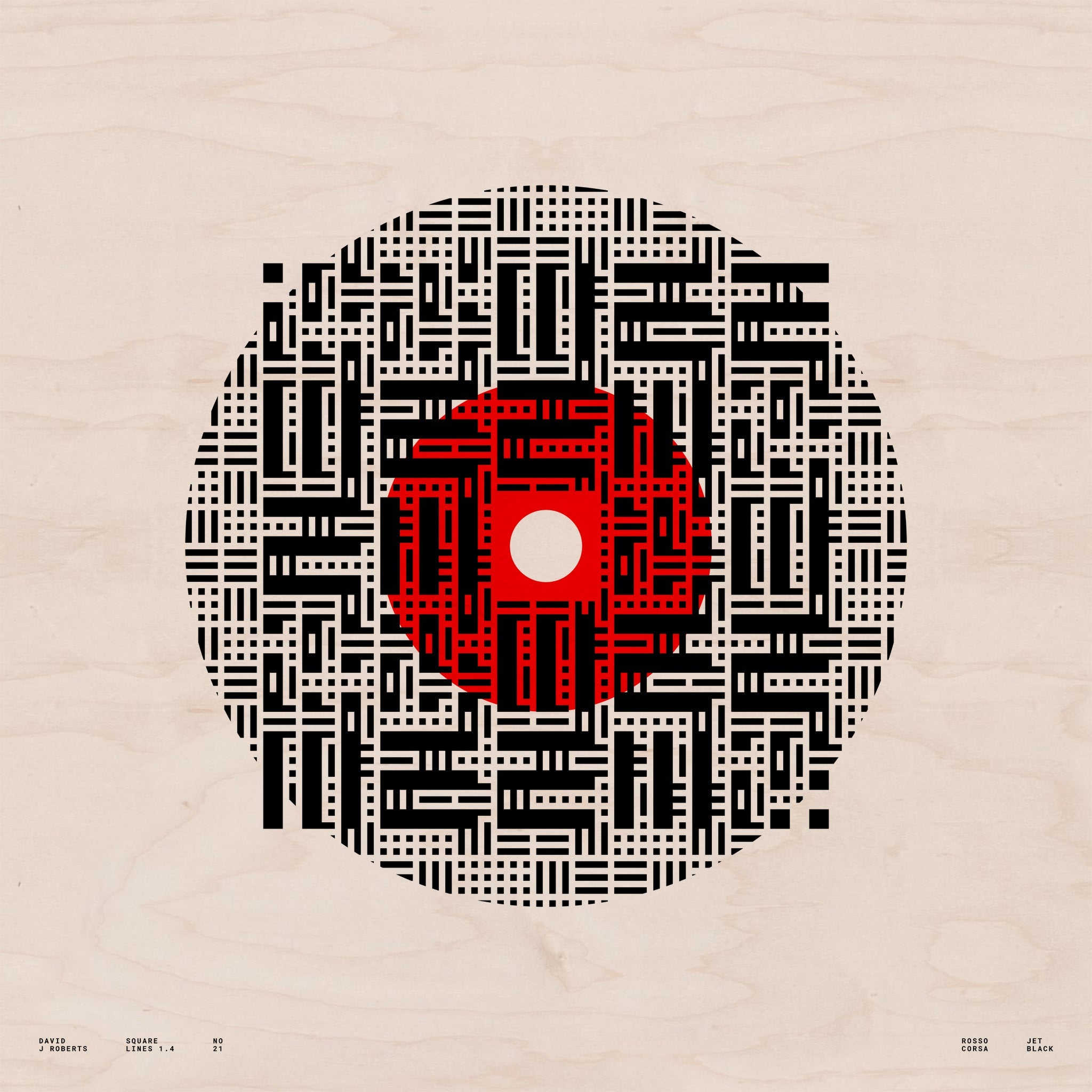 Square Lines 1.4, No. 21