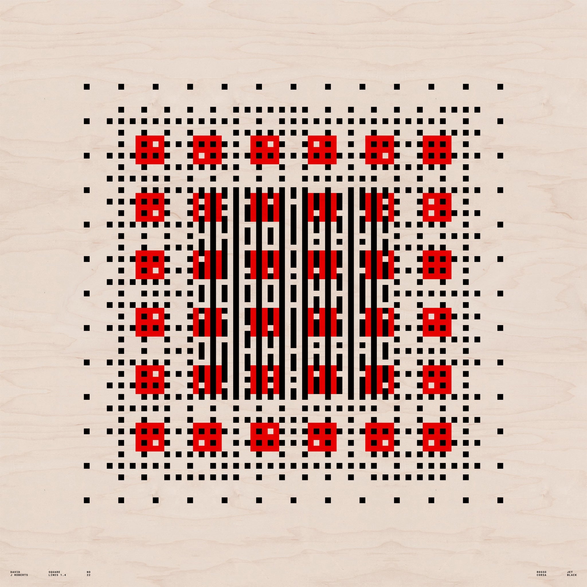 Square Lines 1.4, No. 22