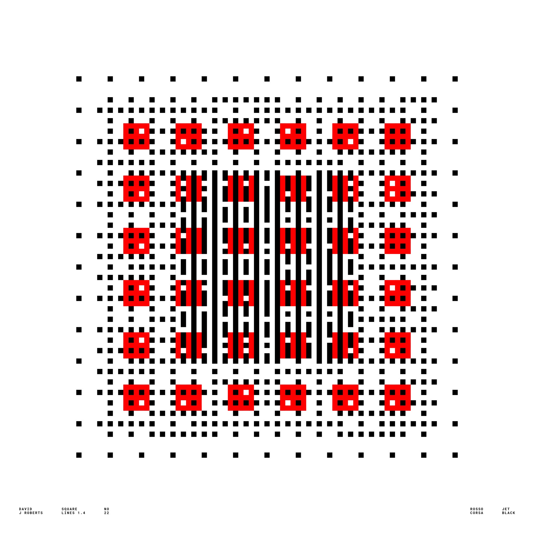 Square Lines 1.4, No. 22