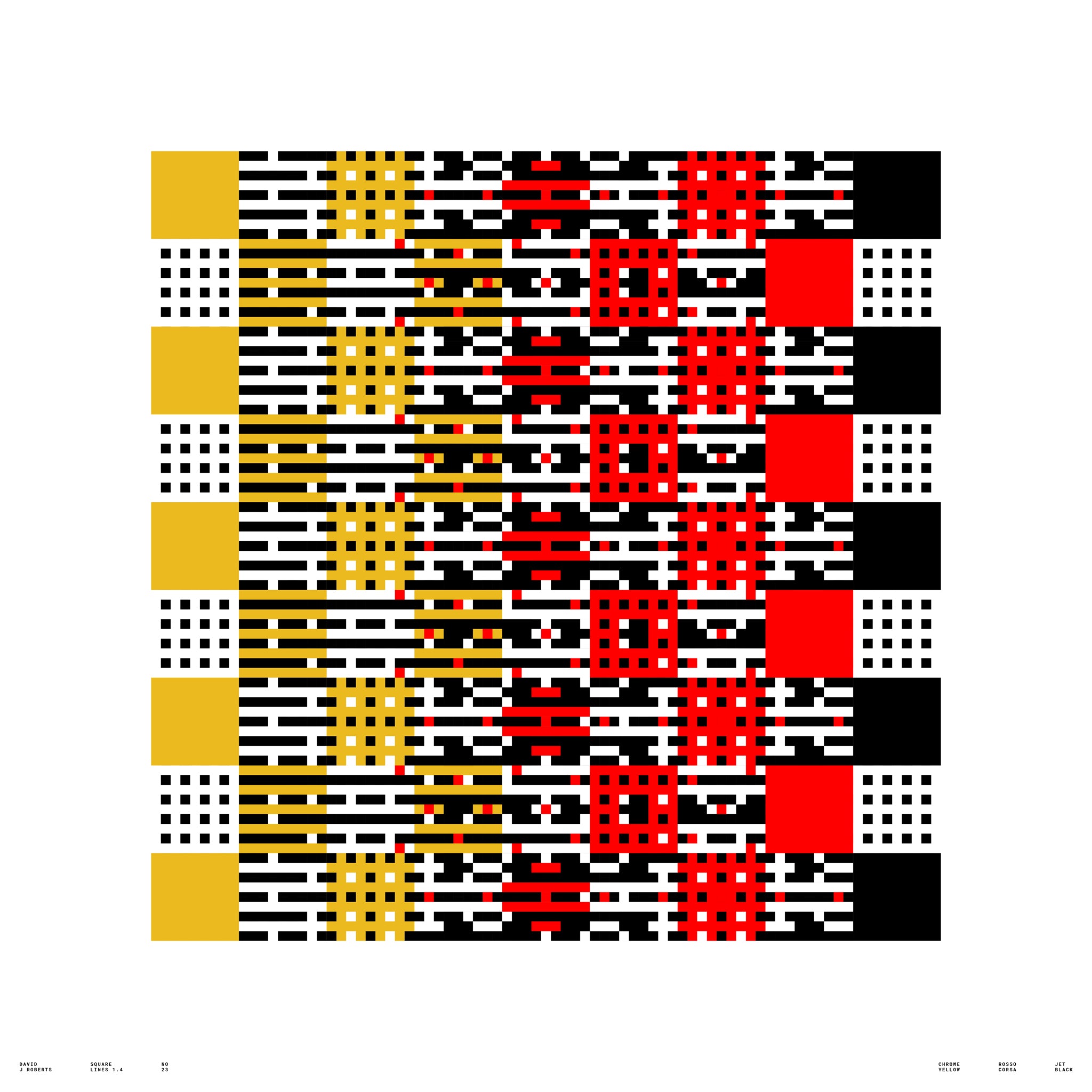 Square Lines 1.4, No. 23