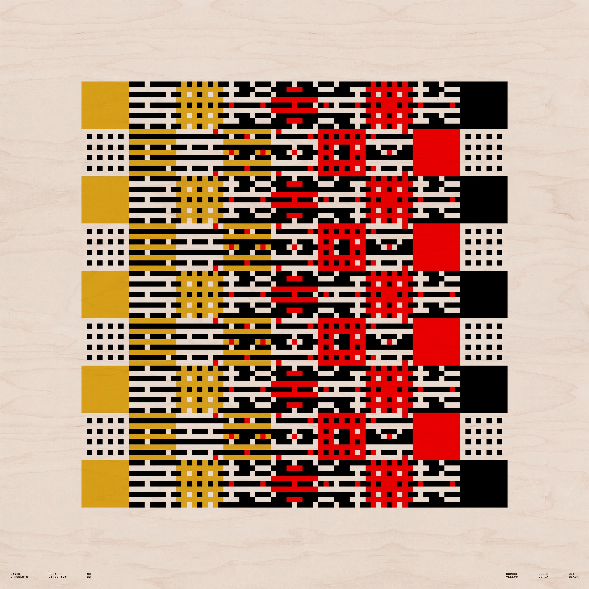 Square Lines 1.4, No. 23