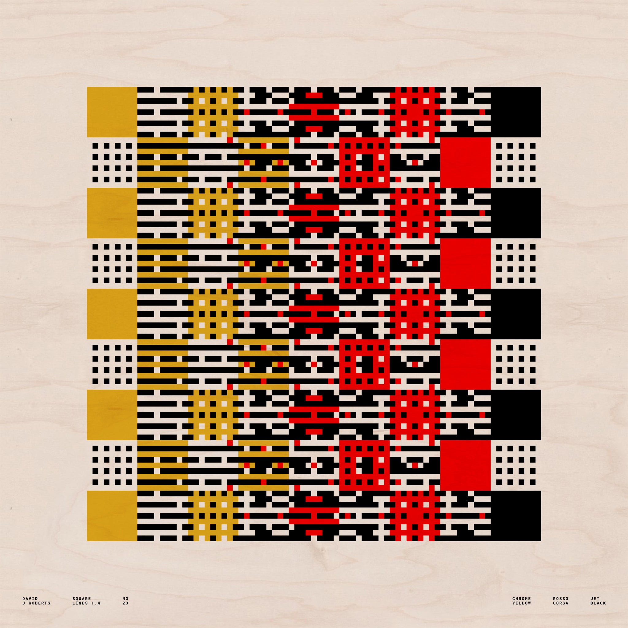 Square Lines 1.4, No. 23