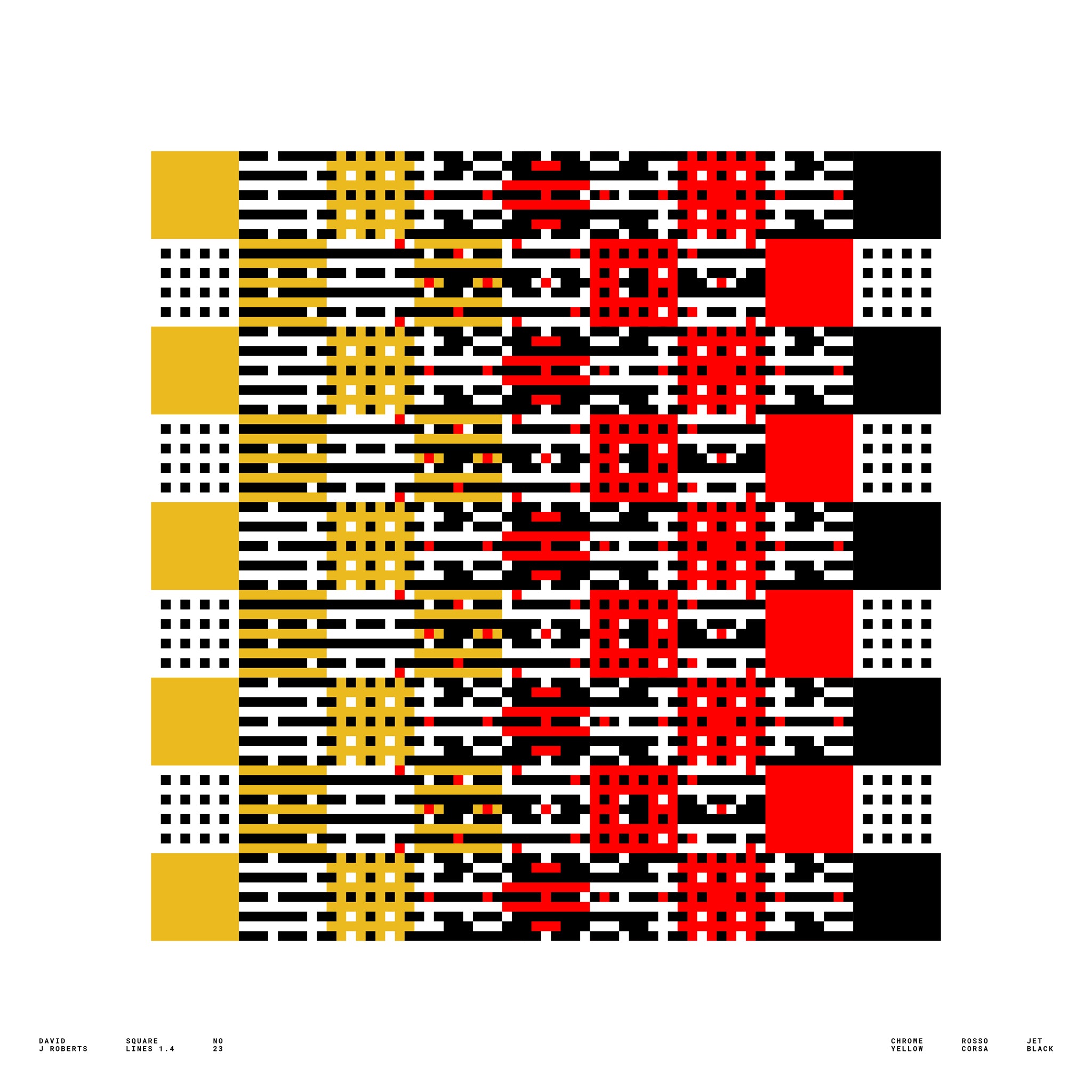 Square Lines 1.4, No. 23