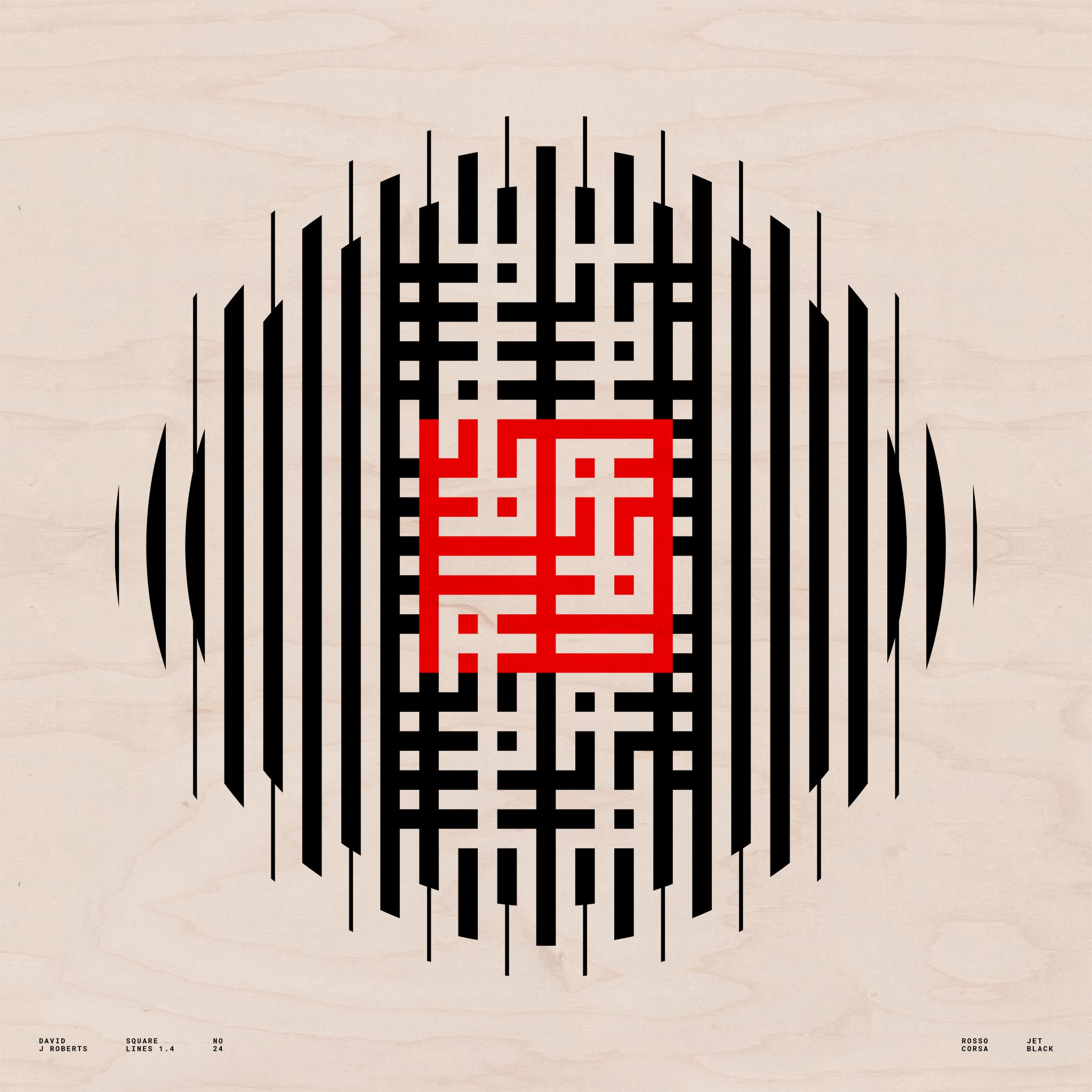 Square Lines 1.4, No. 24