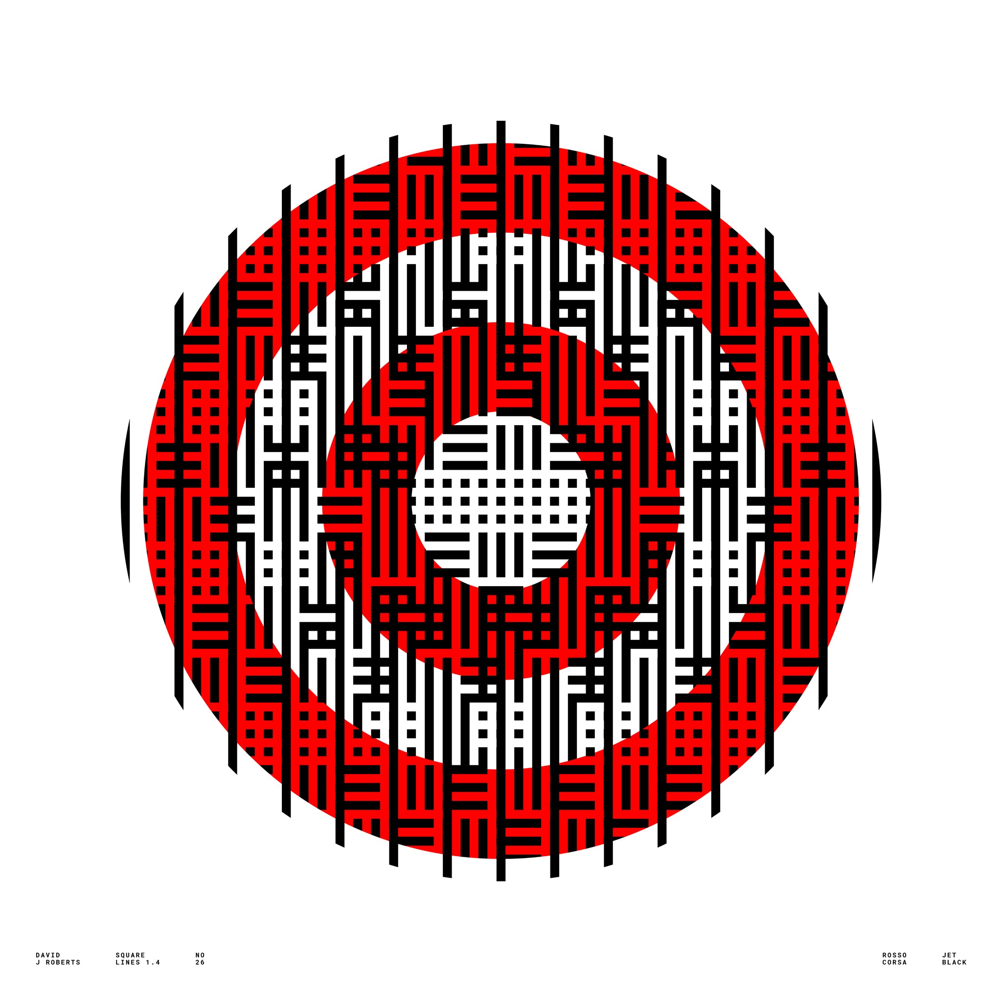 Square Lines 1.4, No. 26