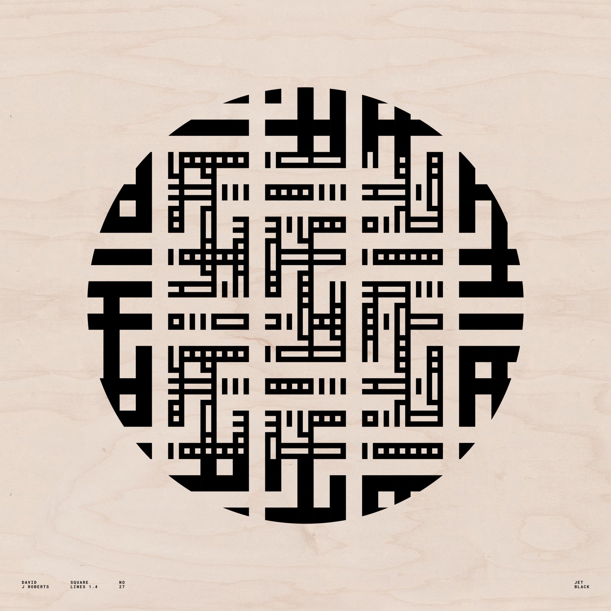 Square Lines 1.4, No. 27