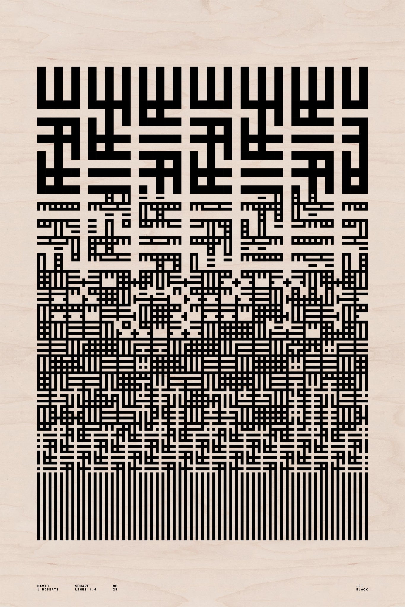 Square Lines 1.4, No. 28