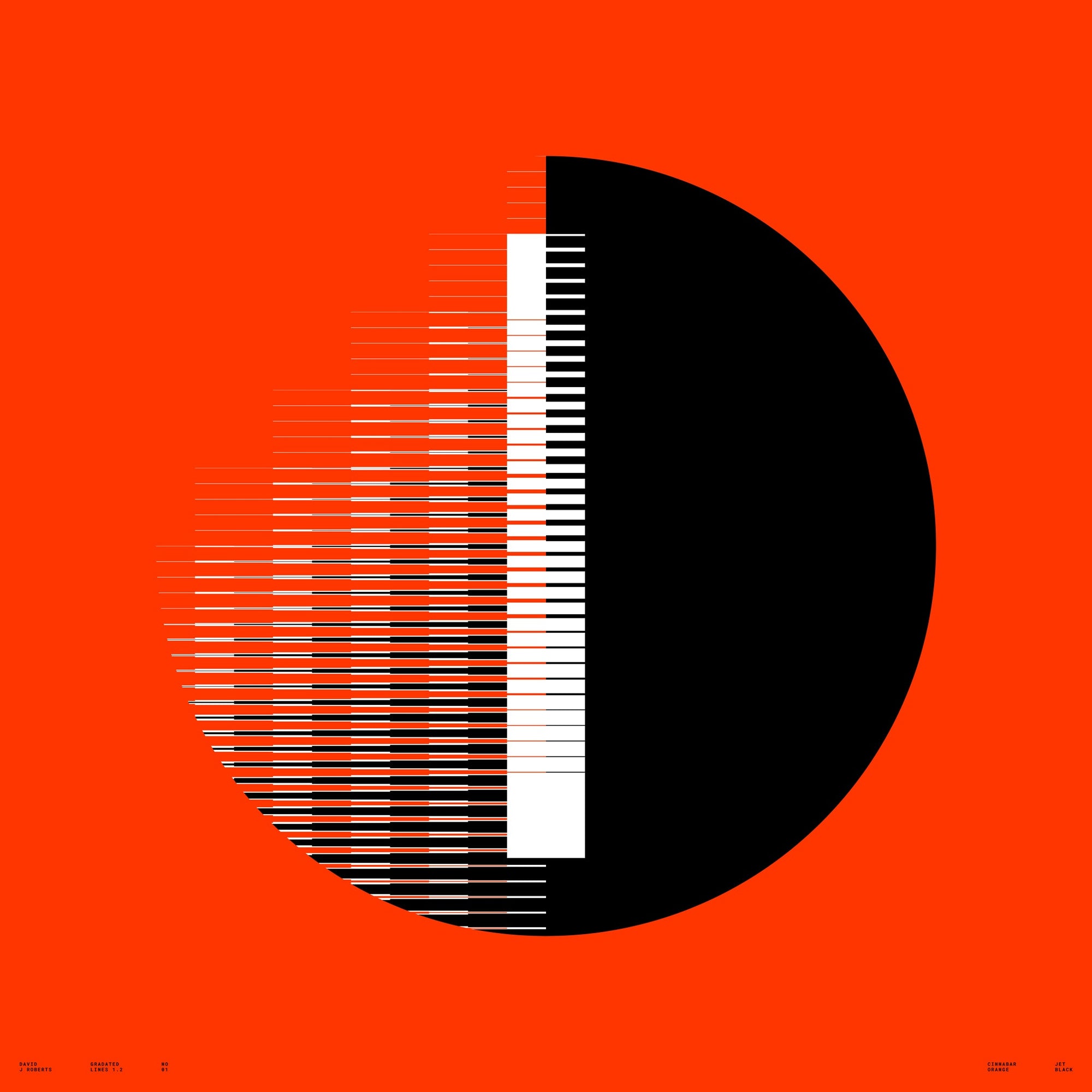 Gradated Lines 1.2, No. 01