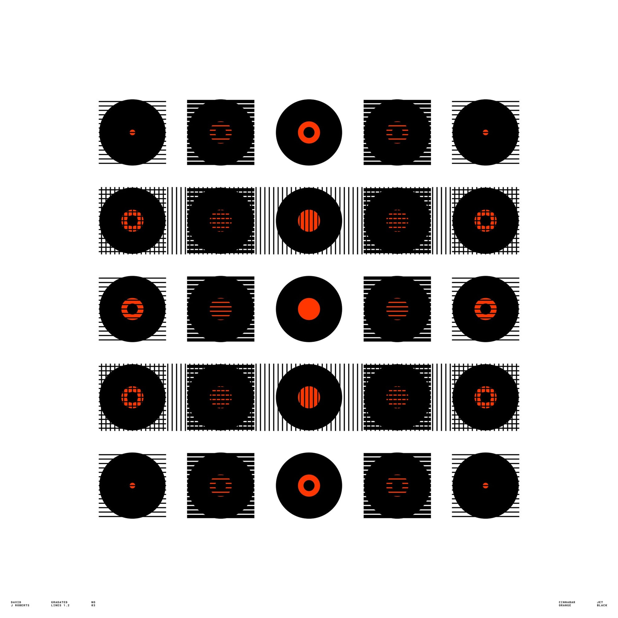 Gradated Lines 1.2, No. 03