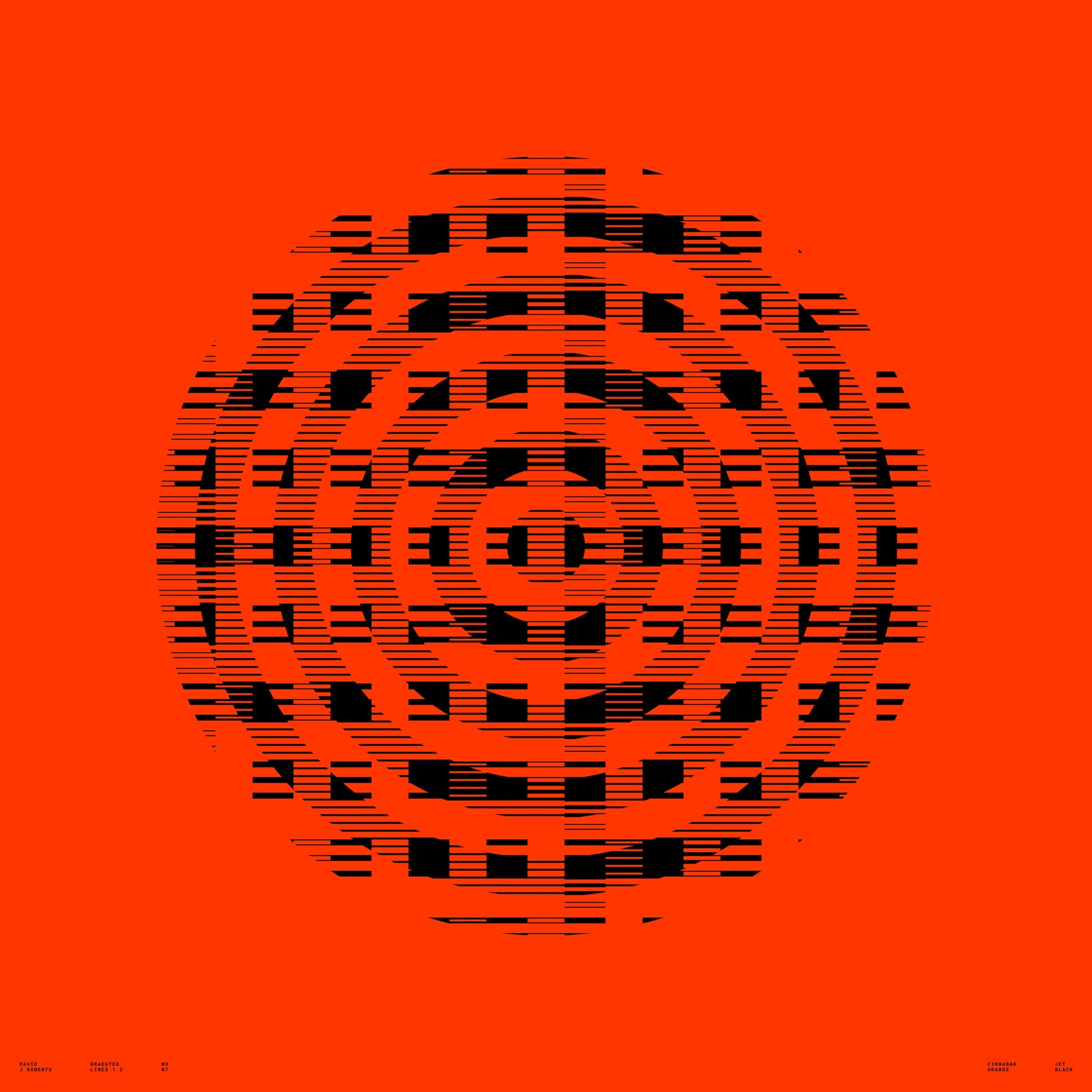 Gradated Lines 1.2, No. 07