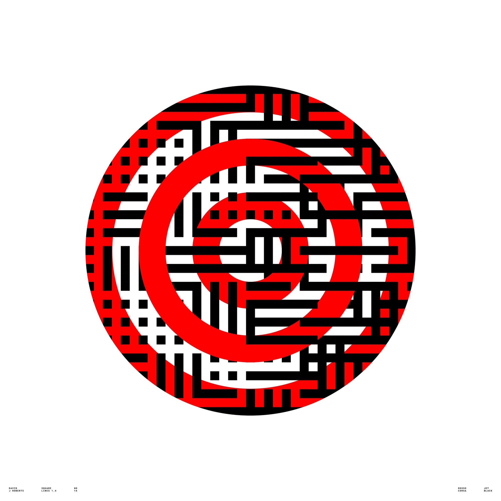 Square Lines 1.4, No. 14