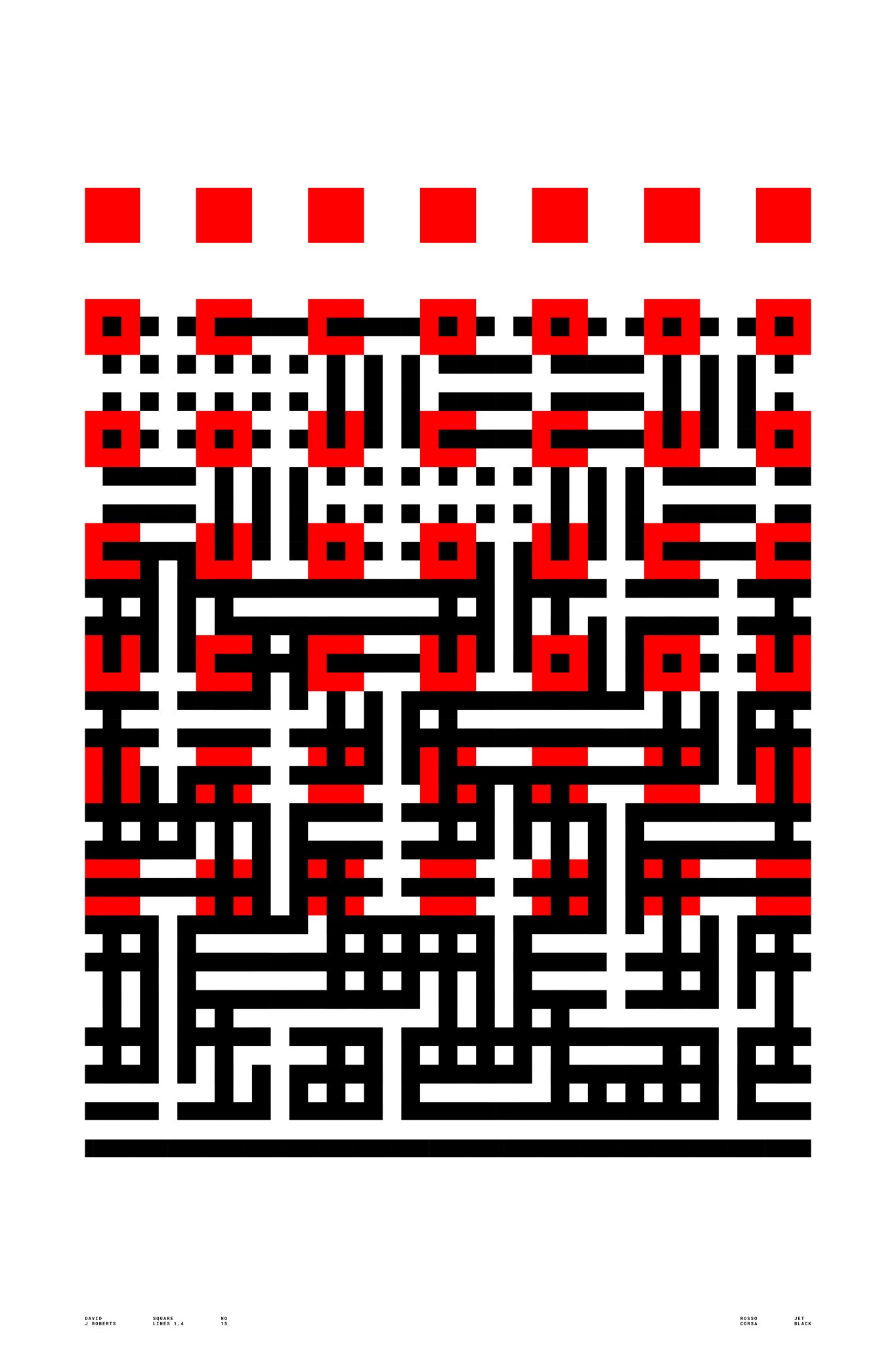 Square Lines 1.4, No. 15