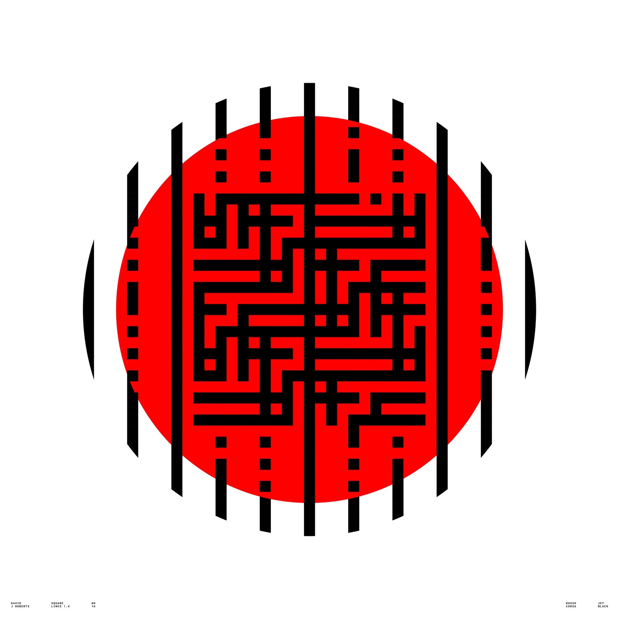 Square Lines 1.4, No. 16