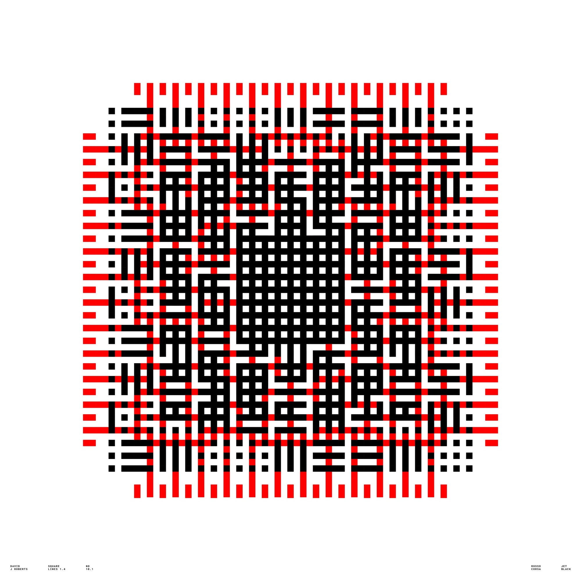 Square Lines 1.4, No. 18.1