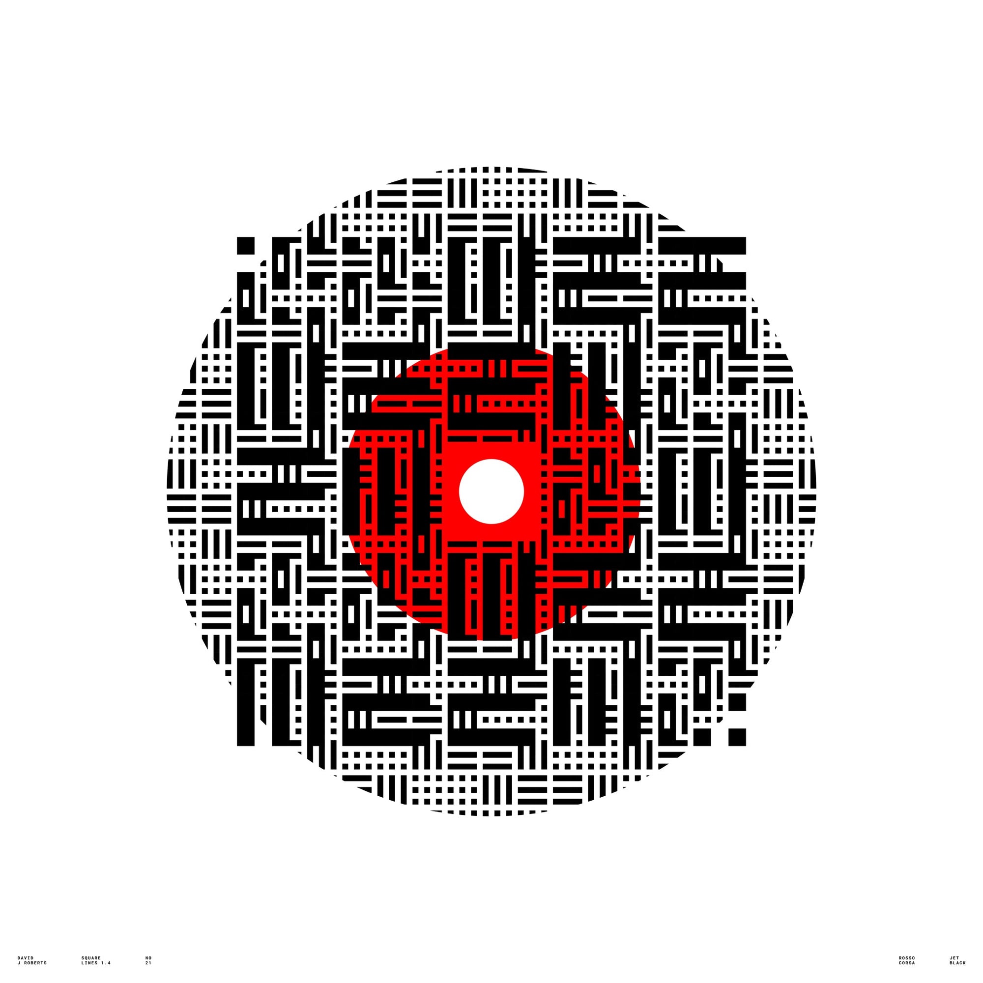 Square Lines 1.4, No. 21